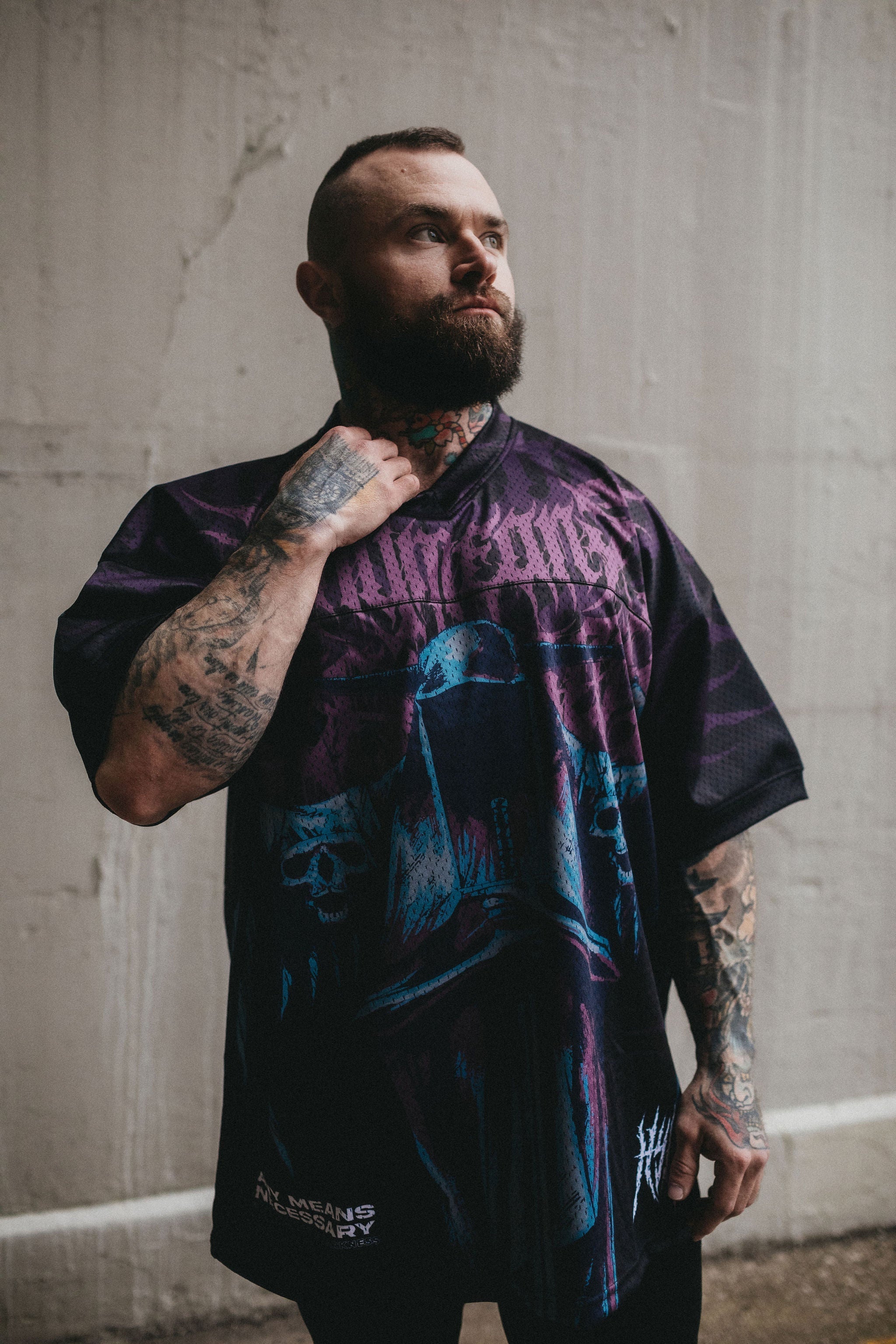 Truth Shall Kill Oversized Jersey Any Means Necessary Clothing