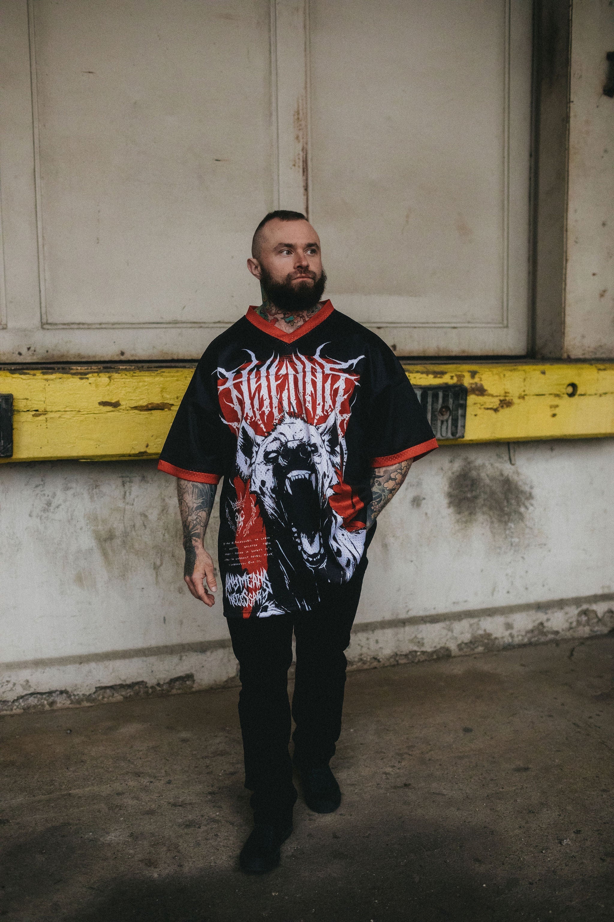 War Call Oversized Jersey Any Means Necessary Clothing