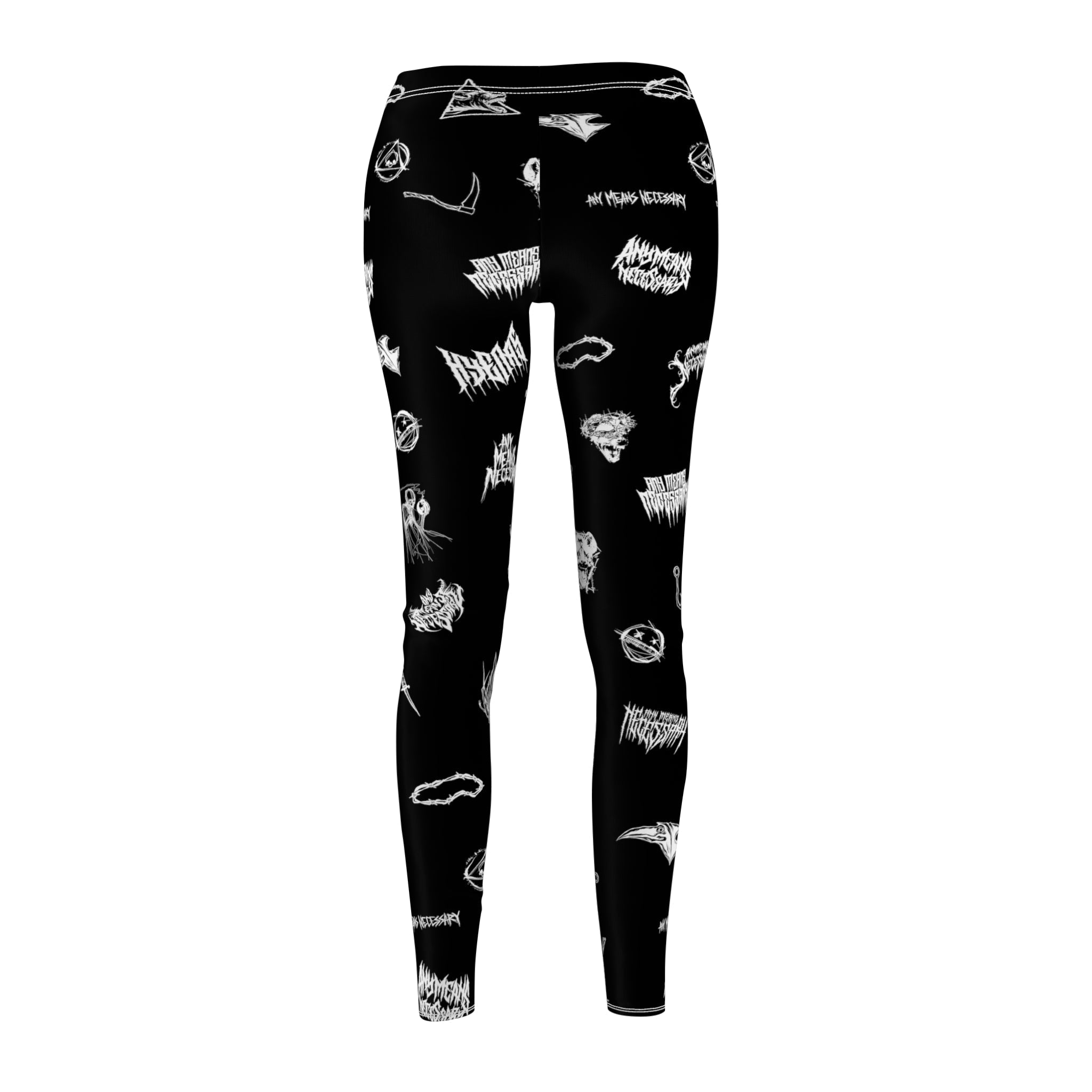 Wingbats Leggings Any Means Necessary Clothing