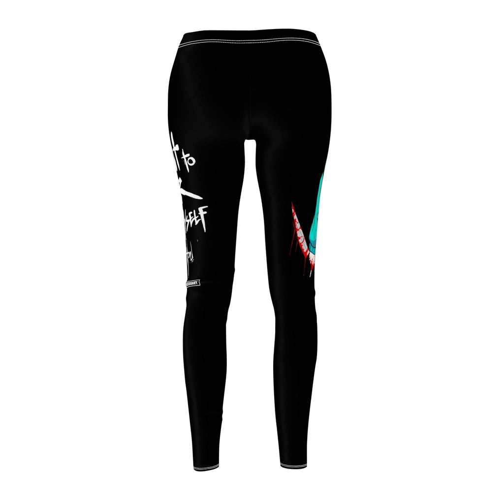 War with Myself Leggings Any Means Necessary Clothing
