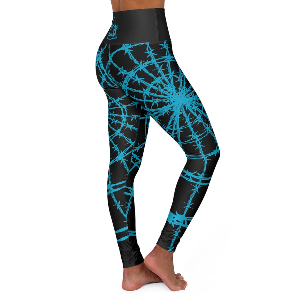 Arachnid High Waisted Leggings Any Means Necessary Clothing