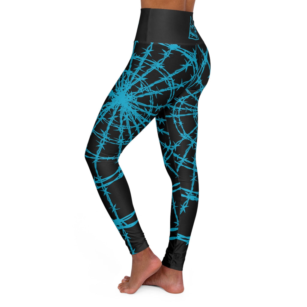 Arachnid High Waisted Leggings Any Means Necessary Clothing