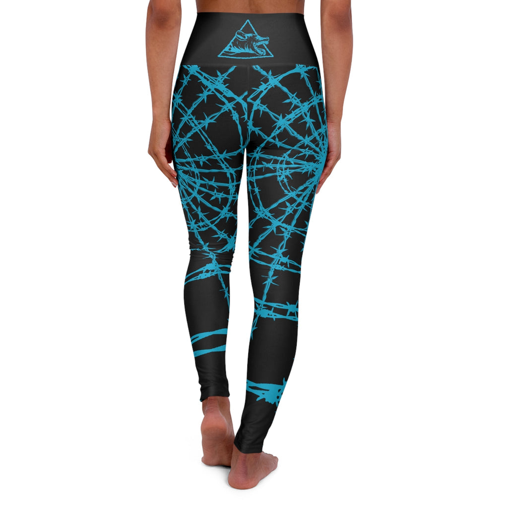 Arachnid High Waisted Leggings Any Means Necessary Clothing