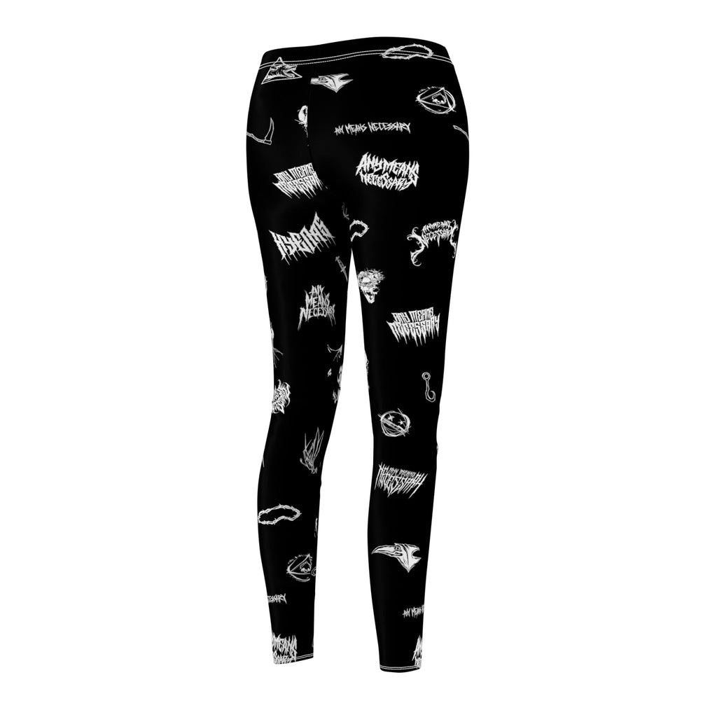Wingbats Leggings Any Means Necessary Clothing