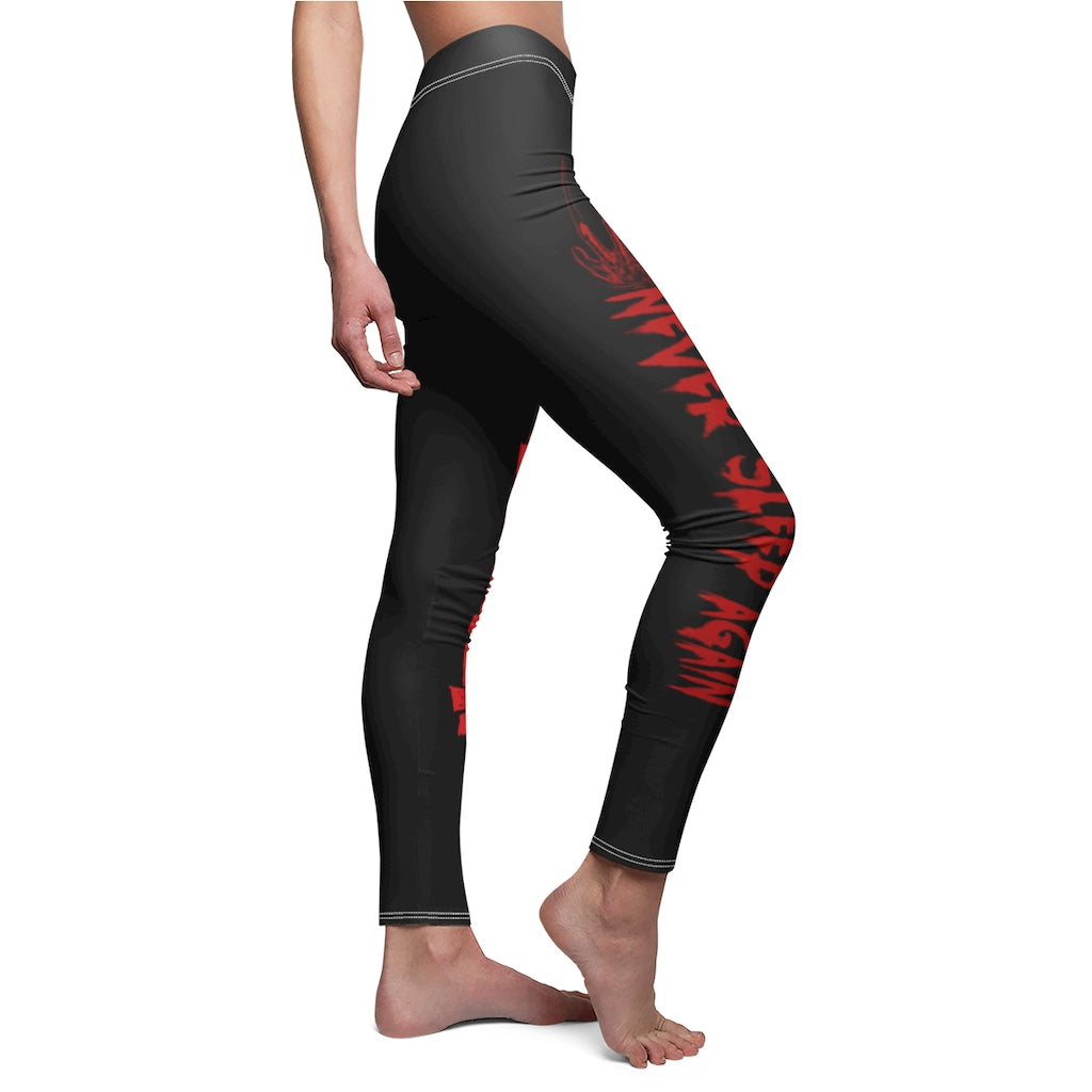 Never Sleep Again Leggings Any Means Necessary Clothing