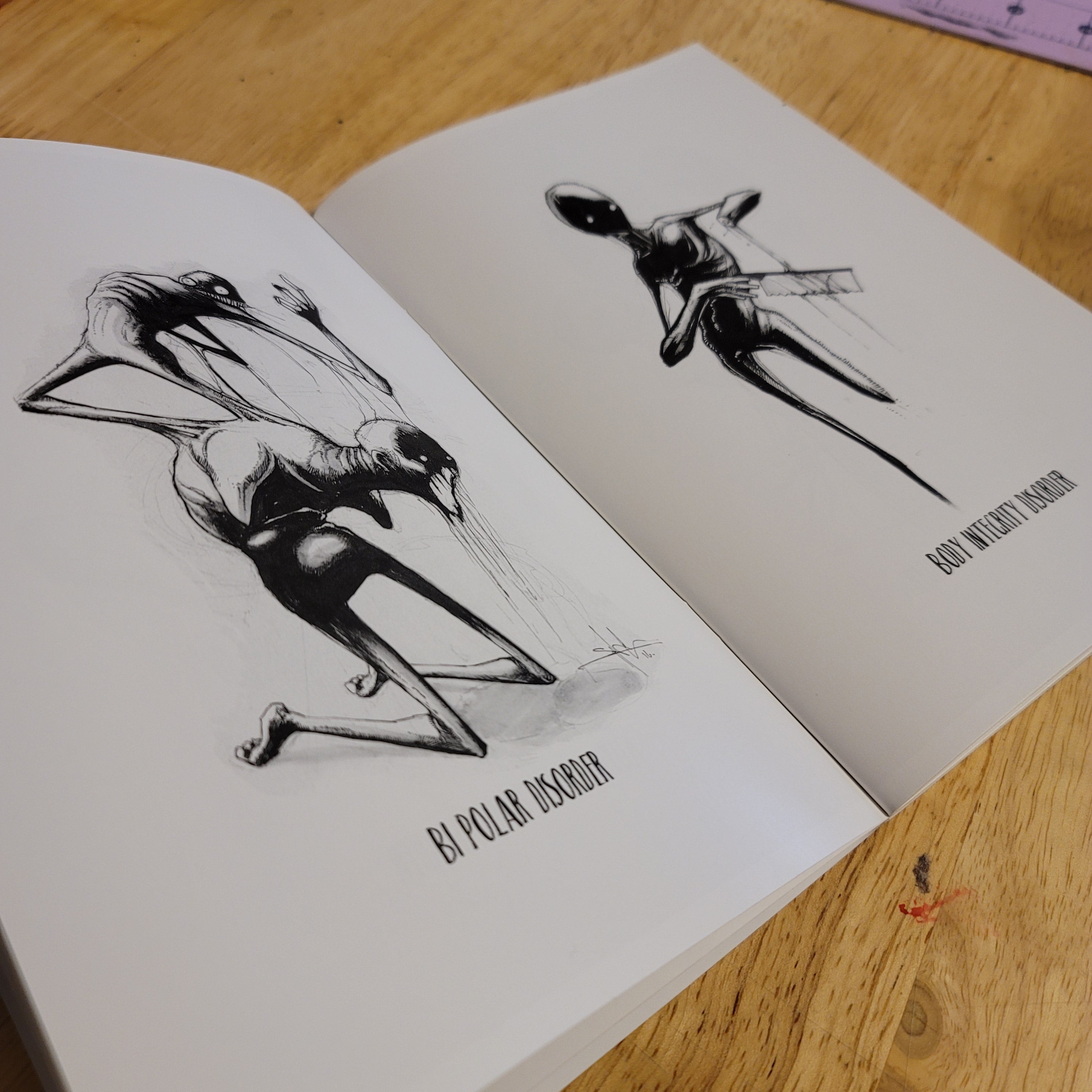 Inktober Illness Softback  Book - Complete Collection Any Means Necessary Clothing