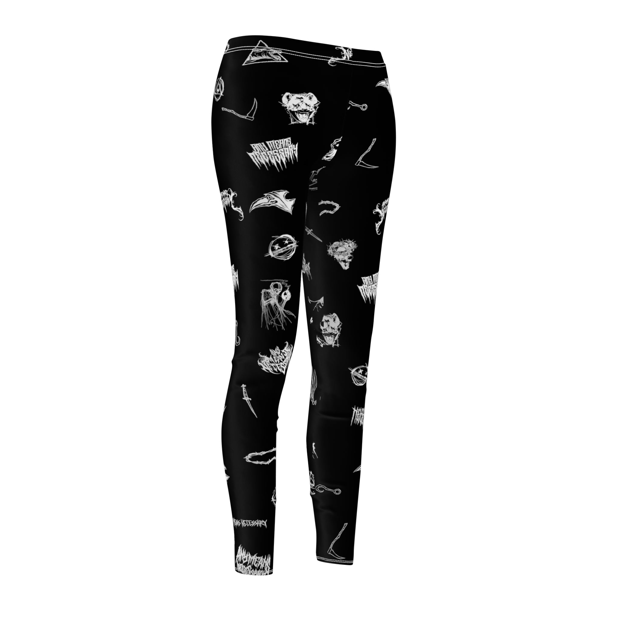 Wingbats Leggings Any Means Necessary Clothing