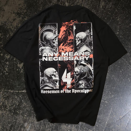 4 Horsemen T-Shirt Any Means Necessary Clothing