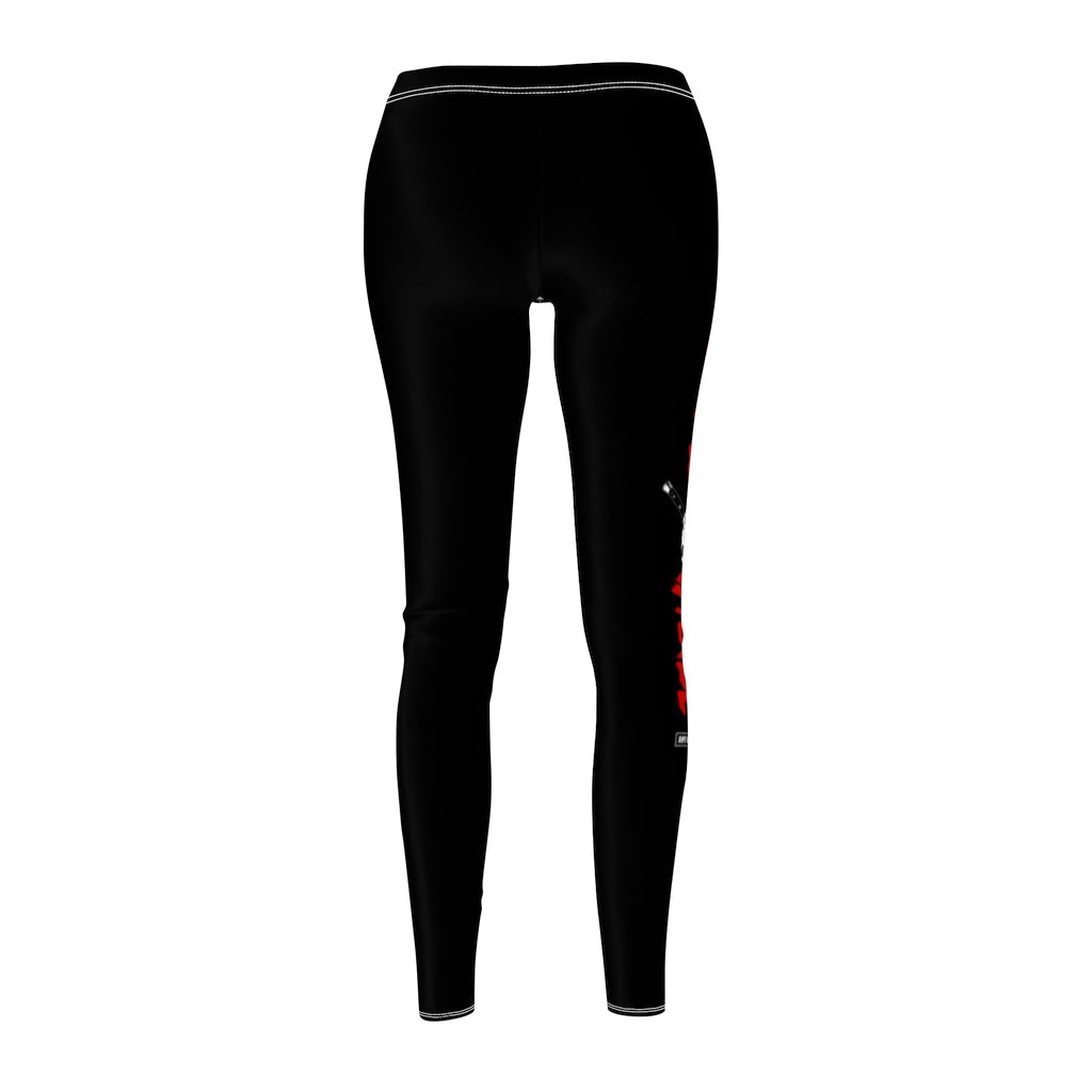 Dead Inside Leggings Black Any Means Necessary Clothing