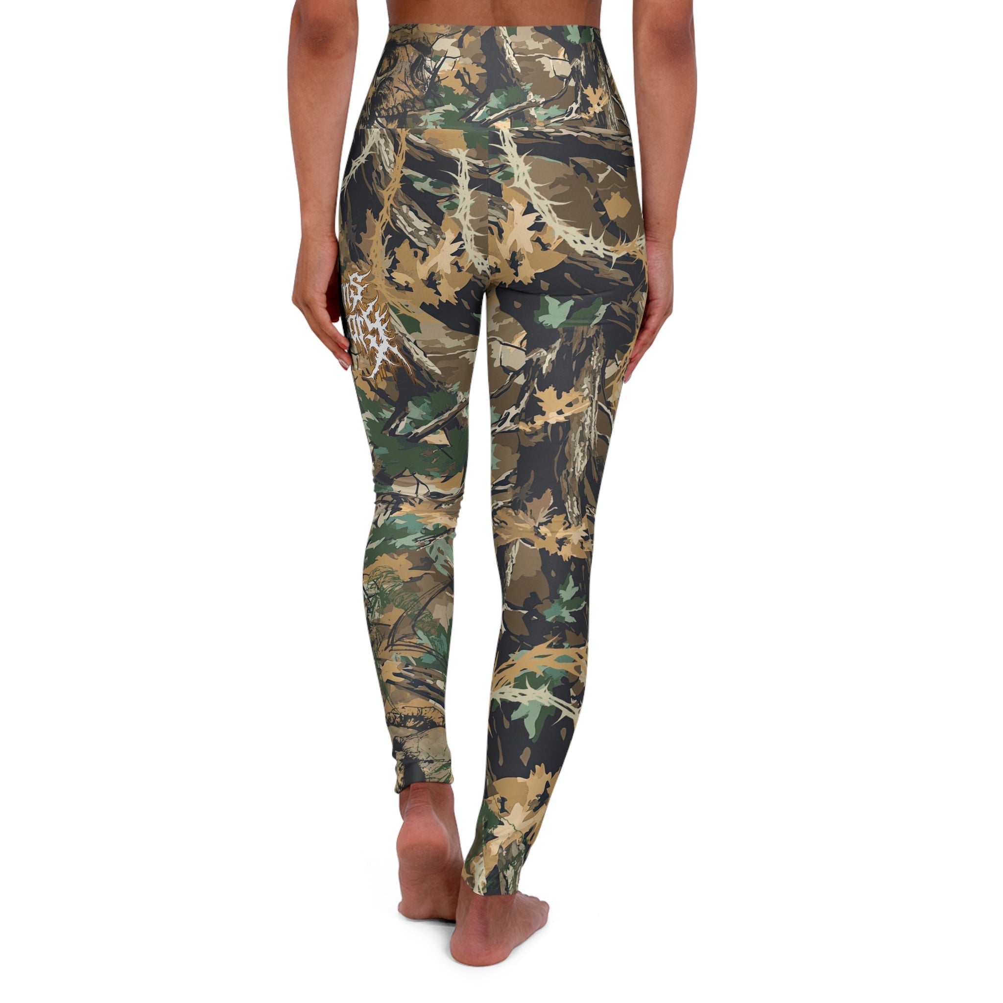Mayhem Camo High Waisted Yoga Leggings Any Means Necessary Clothing