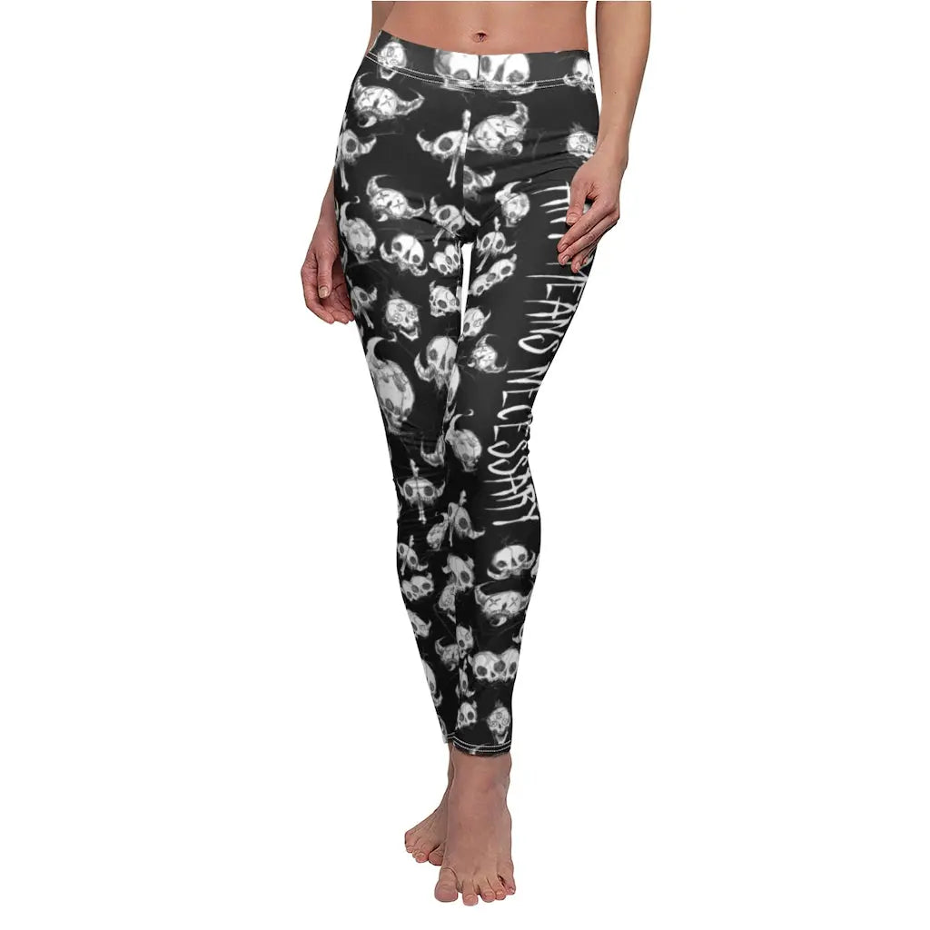 Faces of Death Leggings Any Means Necessary Clothing