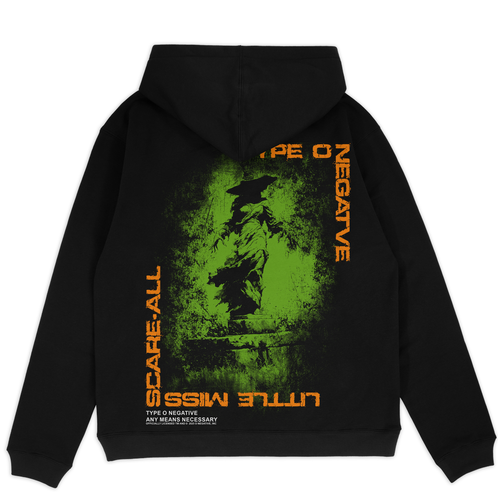 Little Miss Scare All Pullover Hoodie Any Means Necessary Clothing