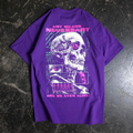 Are We Even Alive T-Shirt Purple Any Means Necessary Clothing