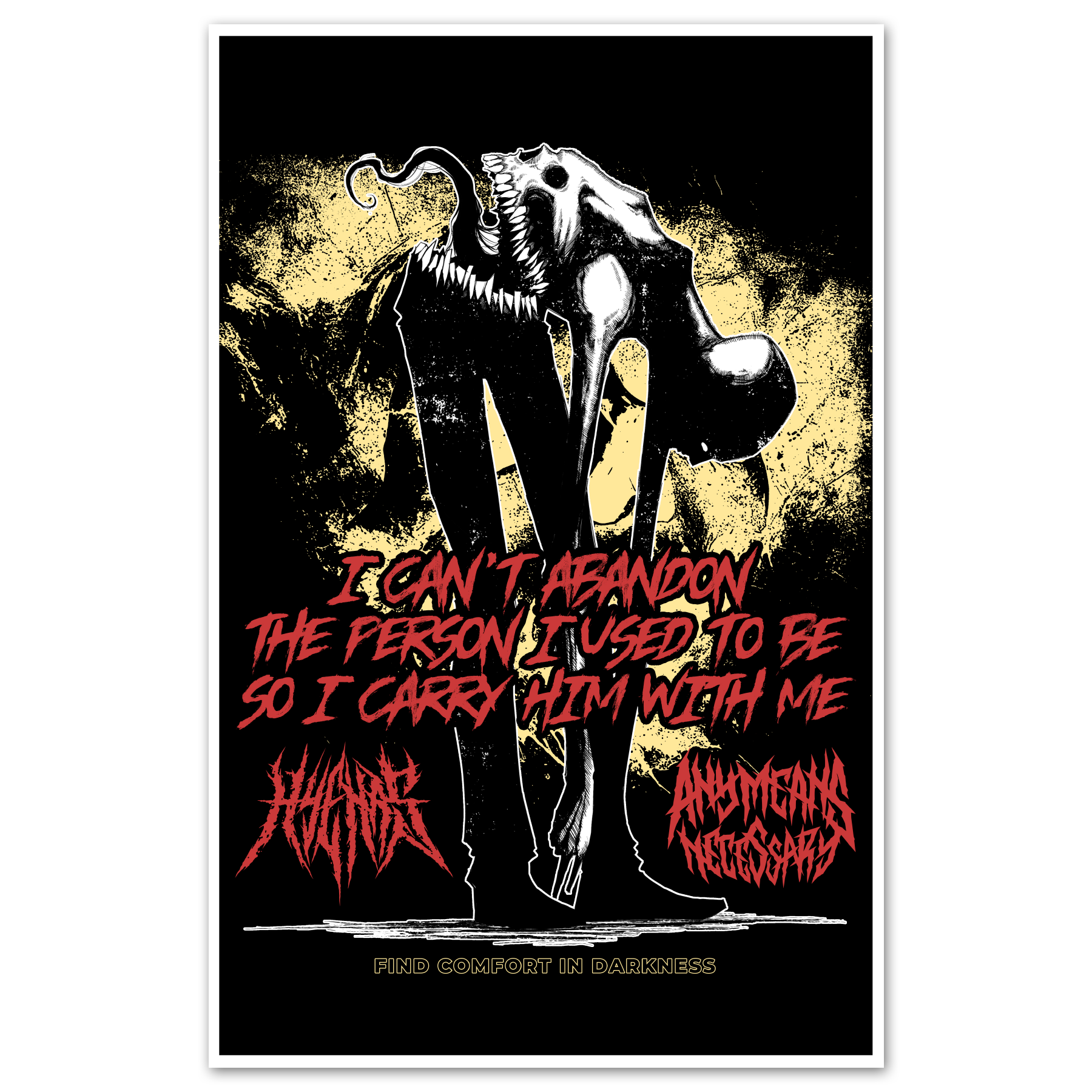 Abandon Print Any Means Necessary Clothing