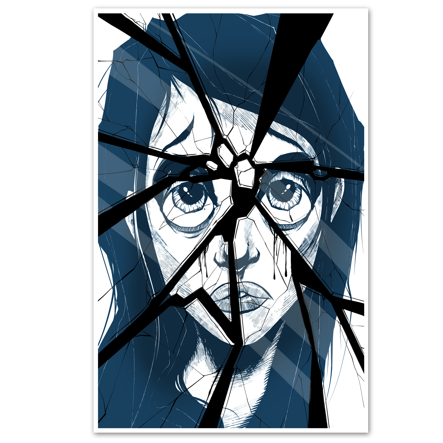 Fragments Print Any Means Necessary Clothing