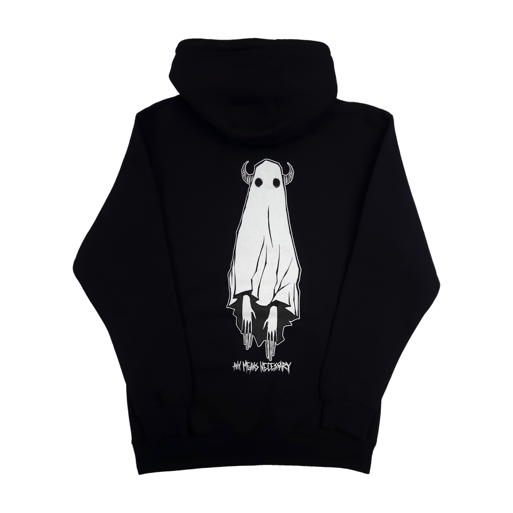 Ghost Boy Pullover Hoodie Any Means Necessary Clothing