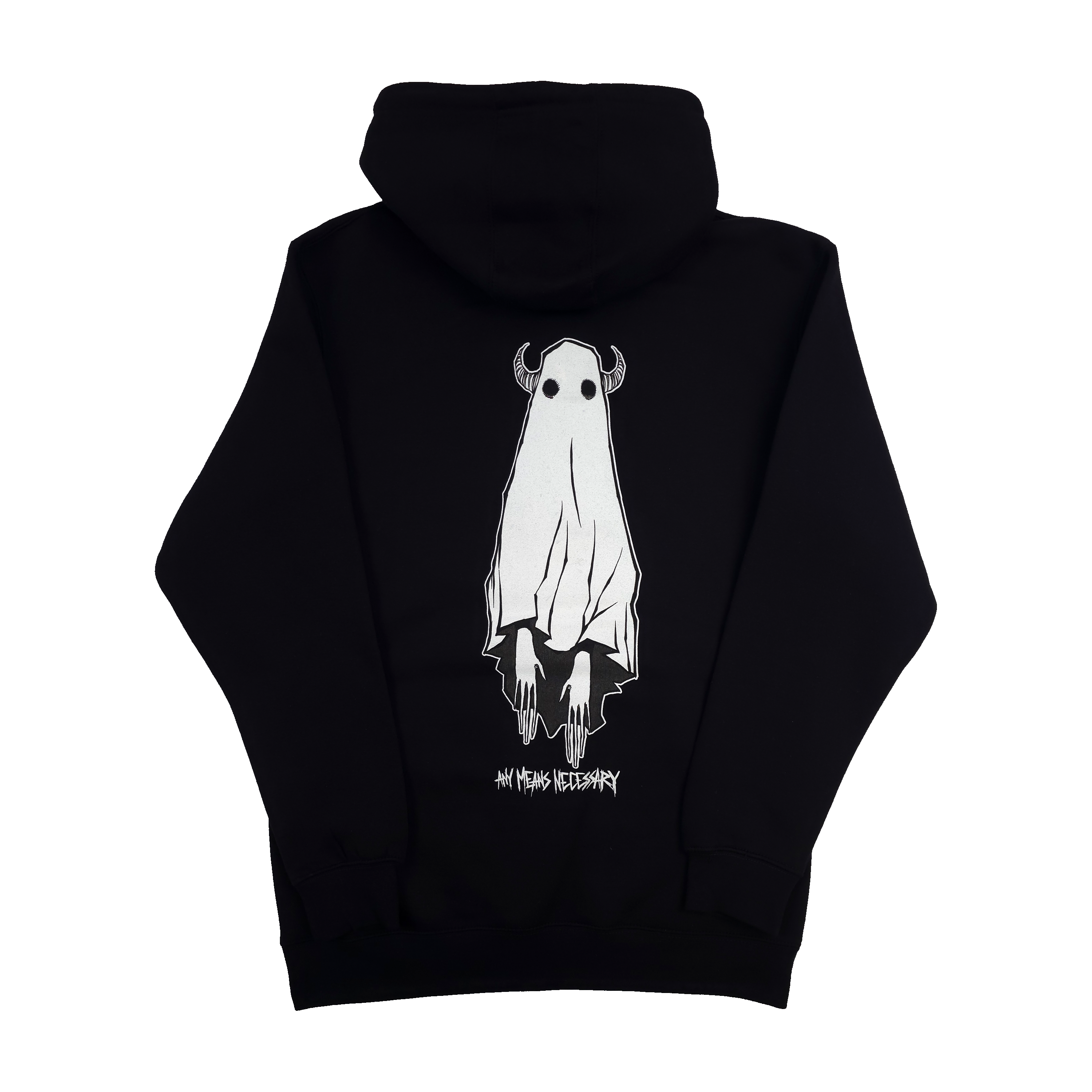 Ghost Boy Pullover Hoodie Any Means Necessary Clothing