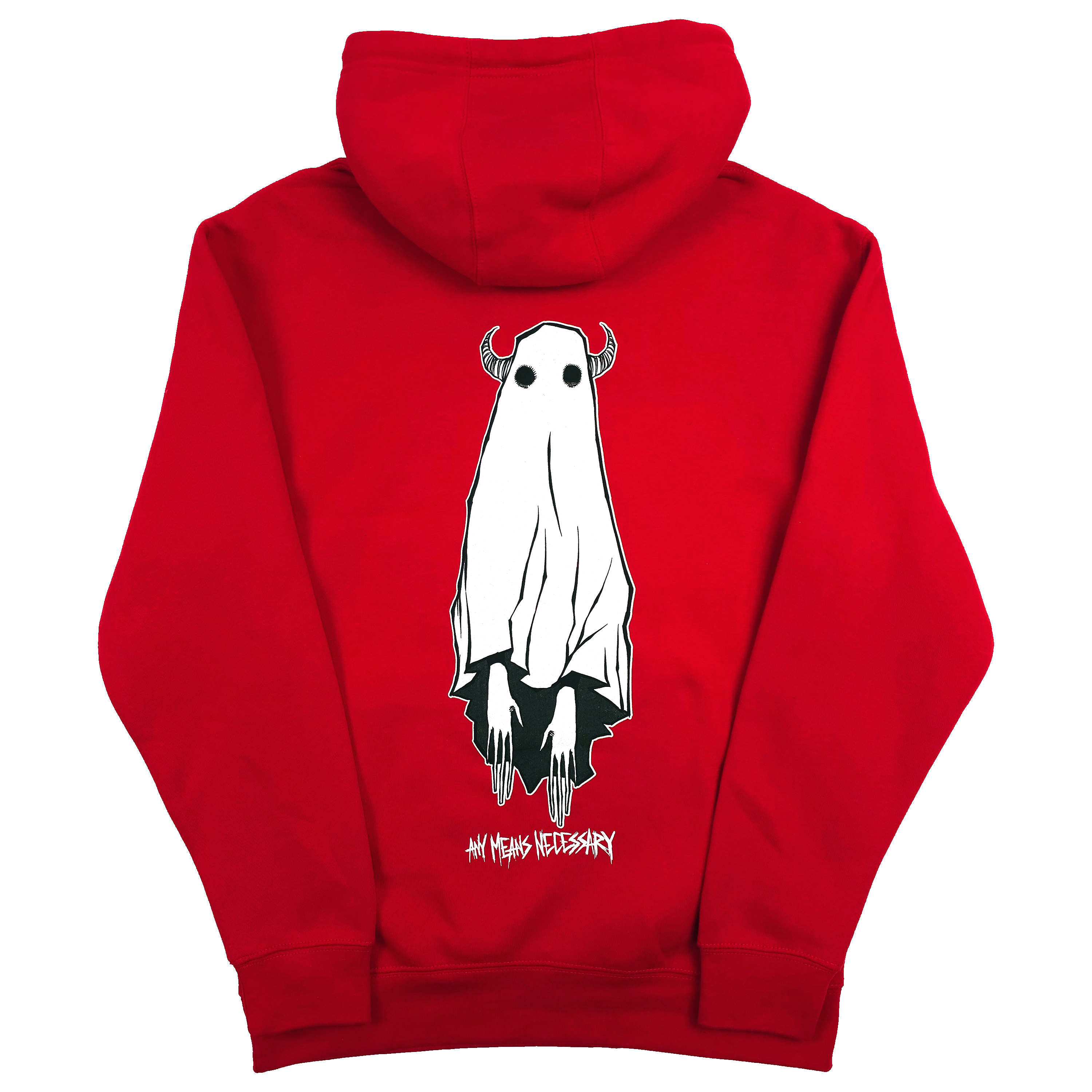 Ghost Boy Pullover Hoodie Any Means Necessary Clothing