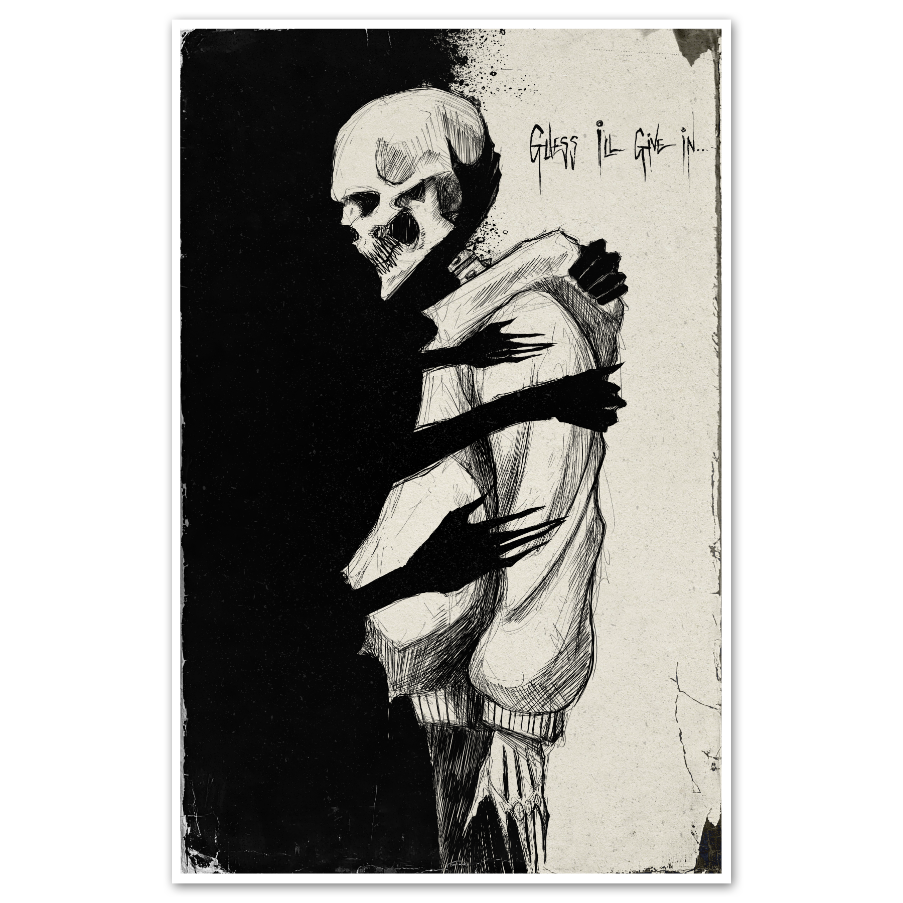 Give In Print Any Means Necessary Clothing