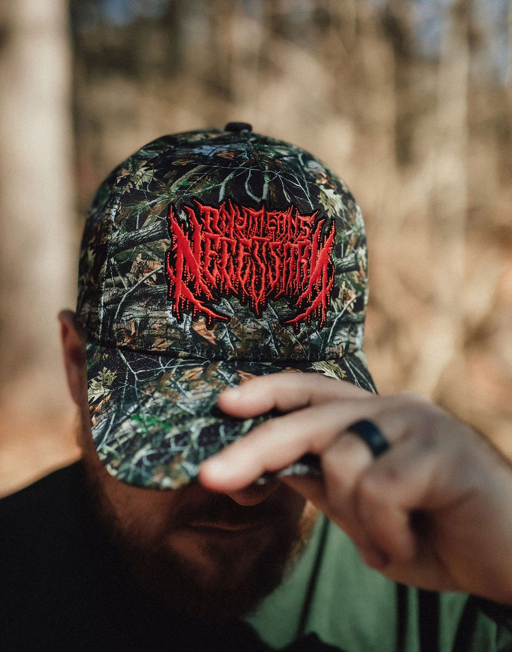 Hardcore Hat Camo Any Means Necessary Clothing
