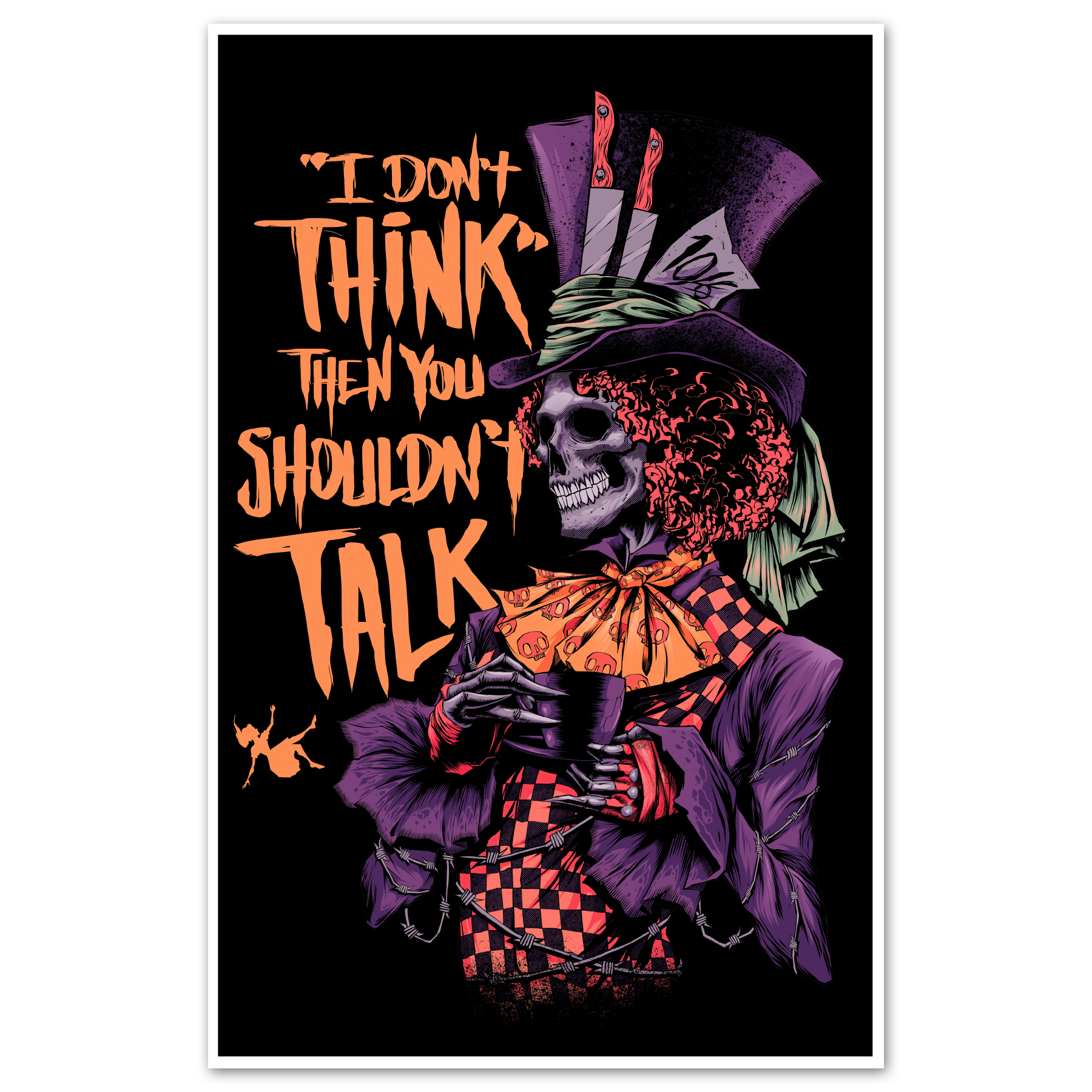 Hatter Print Any Means Necessary Clothing