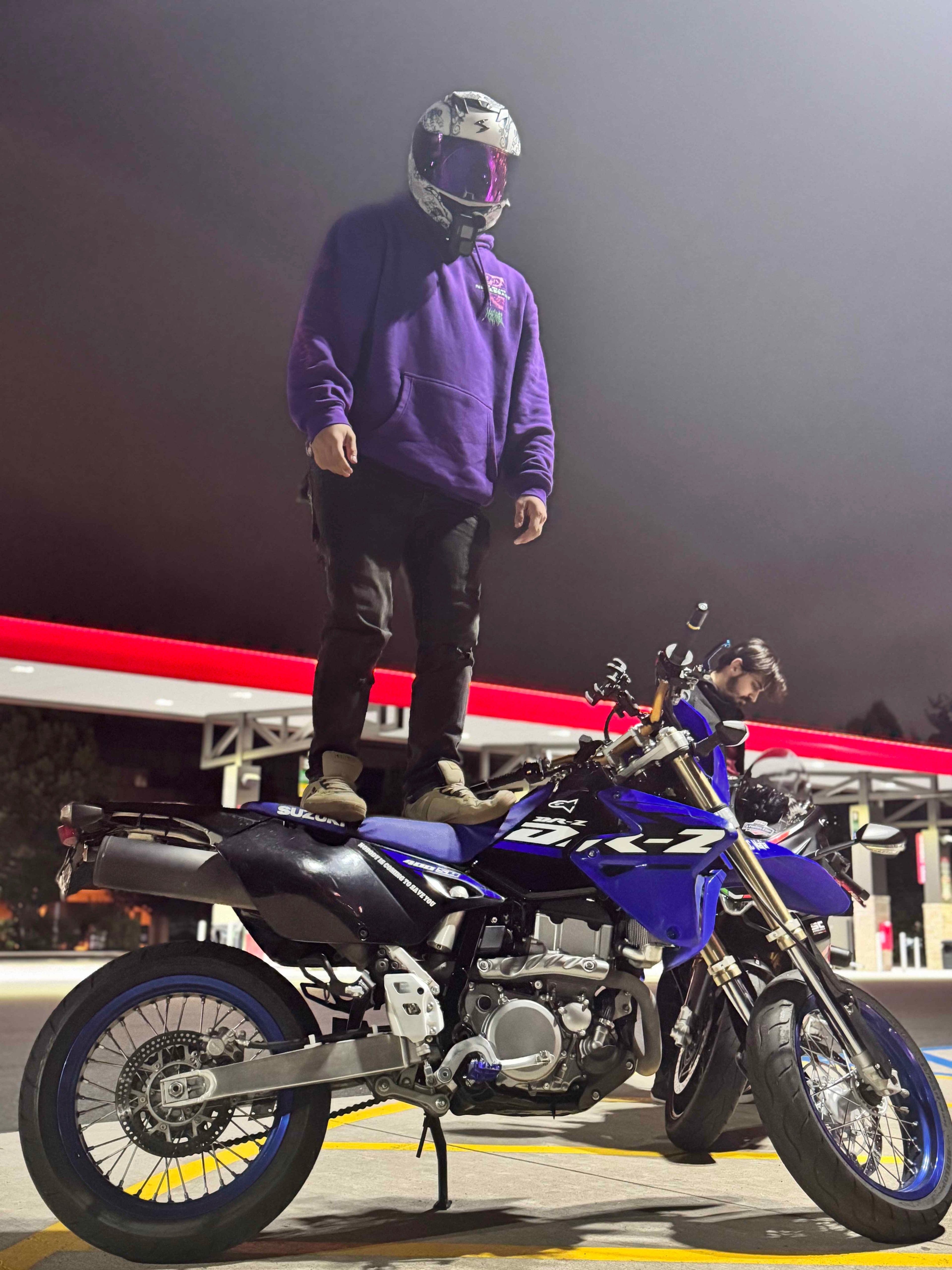 Are We Even Alive Pullover Hoodie Purple Any Means Necessary Clothing