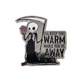 Keep This Warm Enamel Pin Any Means Necessary Clothing