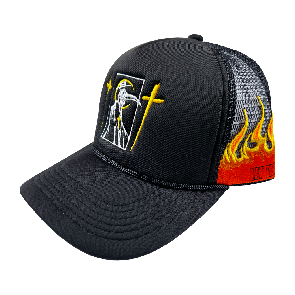 Let the Weak Burn Hat Any Means Necessary Clothing