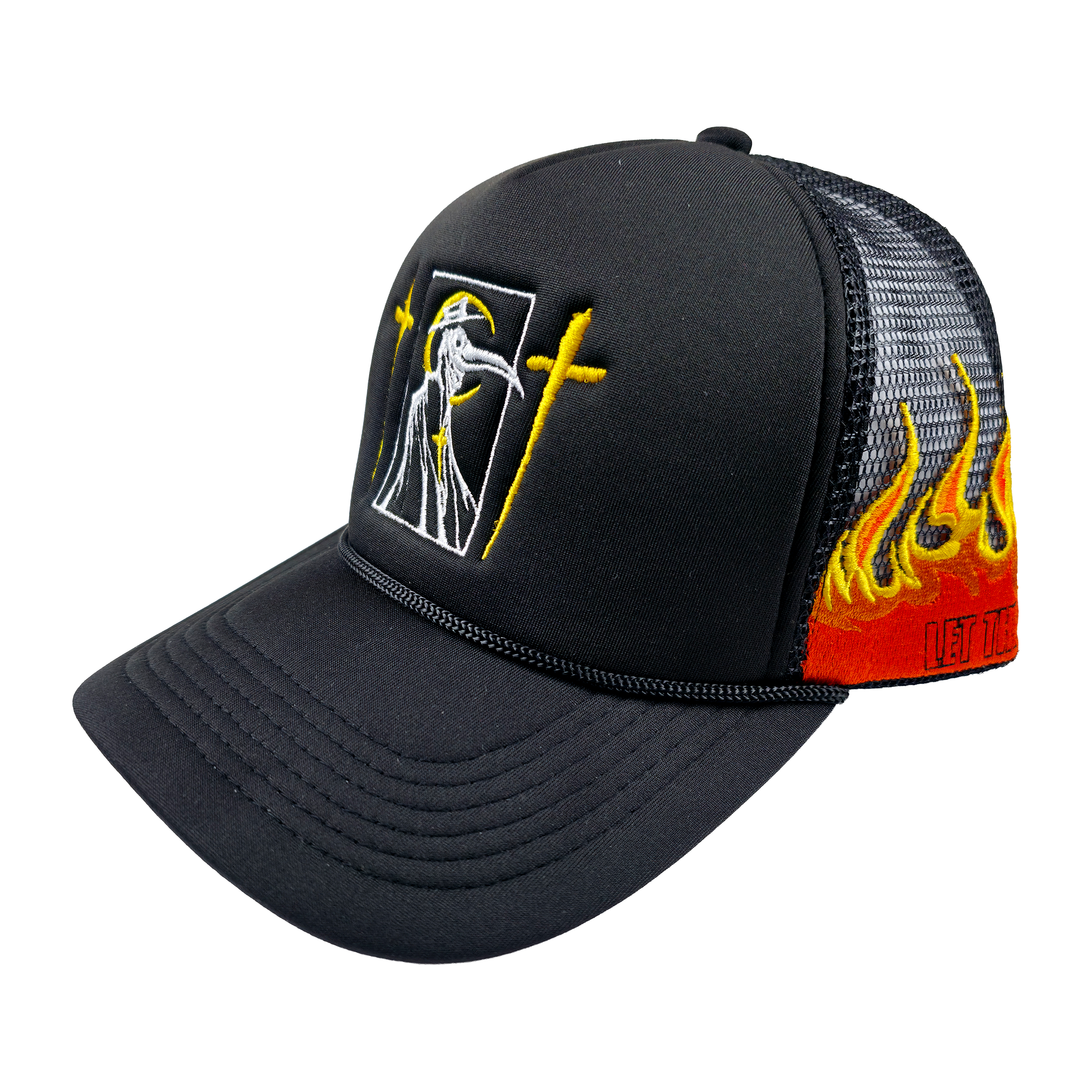 Let the Weak Burn Hat Any Means Necessary Clothing