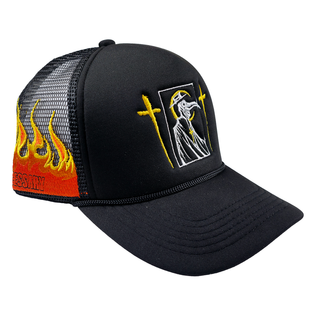 Let the Weak Burn Hat Any Means Necessary Clothing