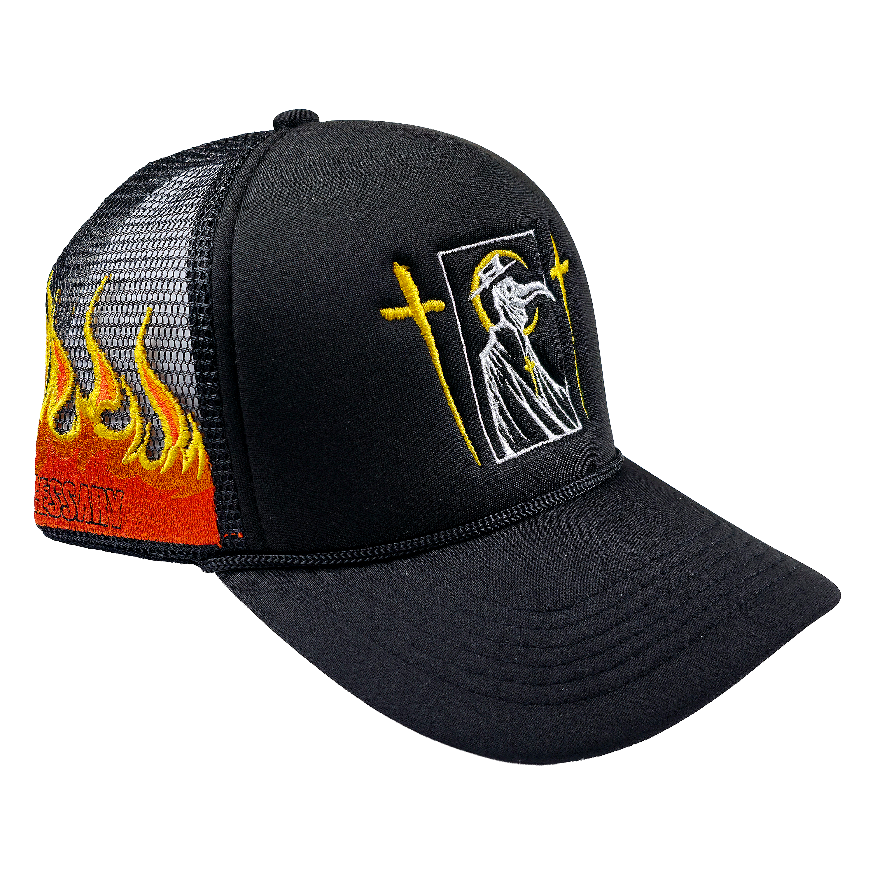 Let the Weak Burn Hat Any Means Necessary Clothing