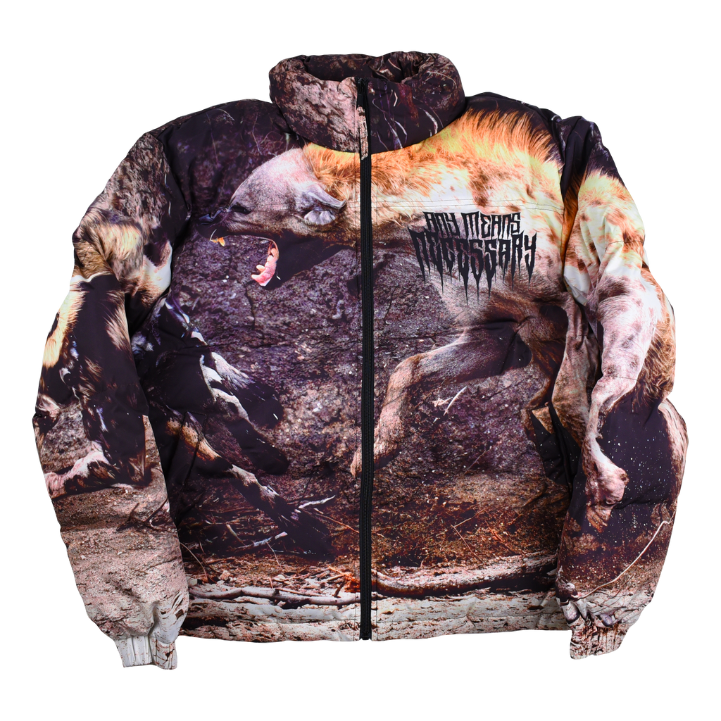 Last Stand Puffer Jacket Any Means Necessary Clothing