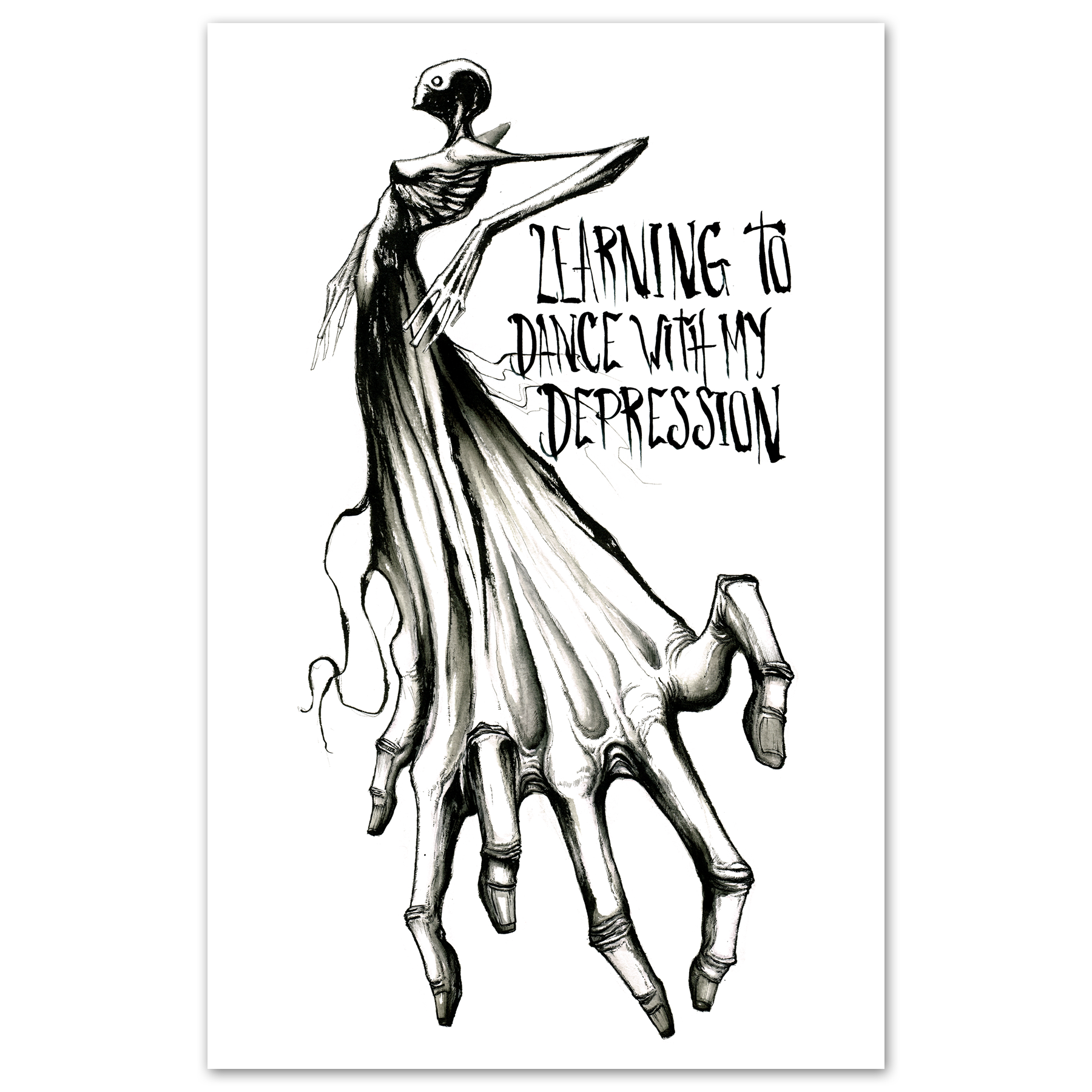 Learning To Dance Print Any Means Necessary Clothing