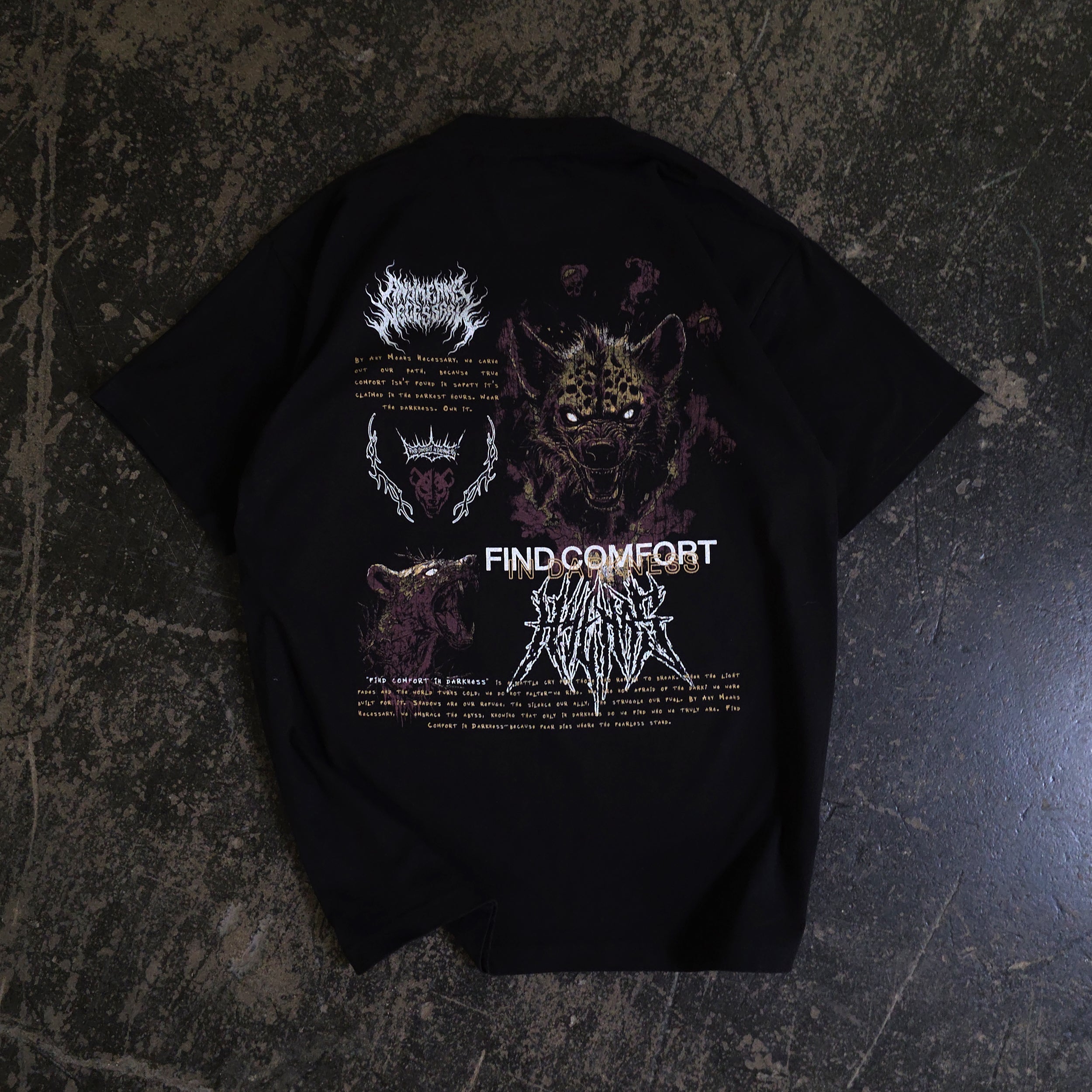 Mantra T-Shirt Any Means Necessary Clothing