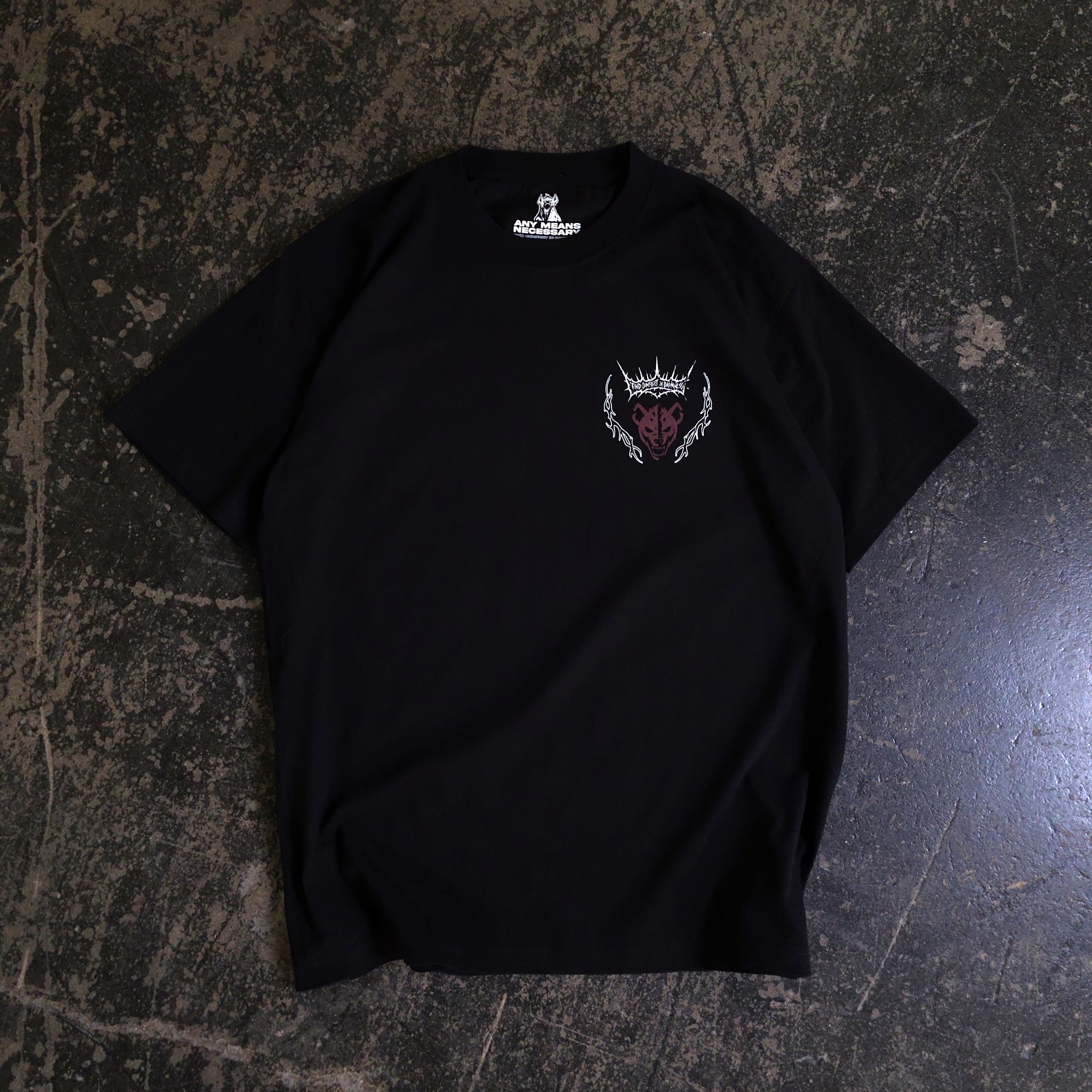Mantra T-Shirt Any Means Necessary Clothing