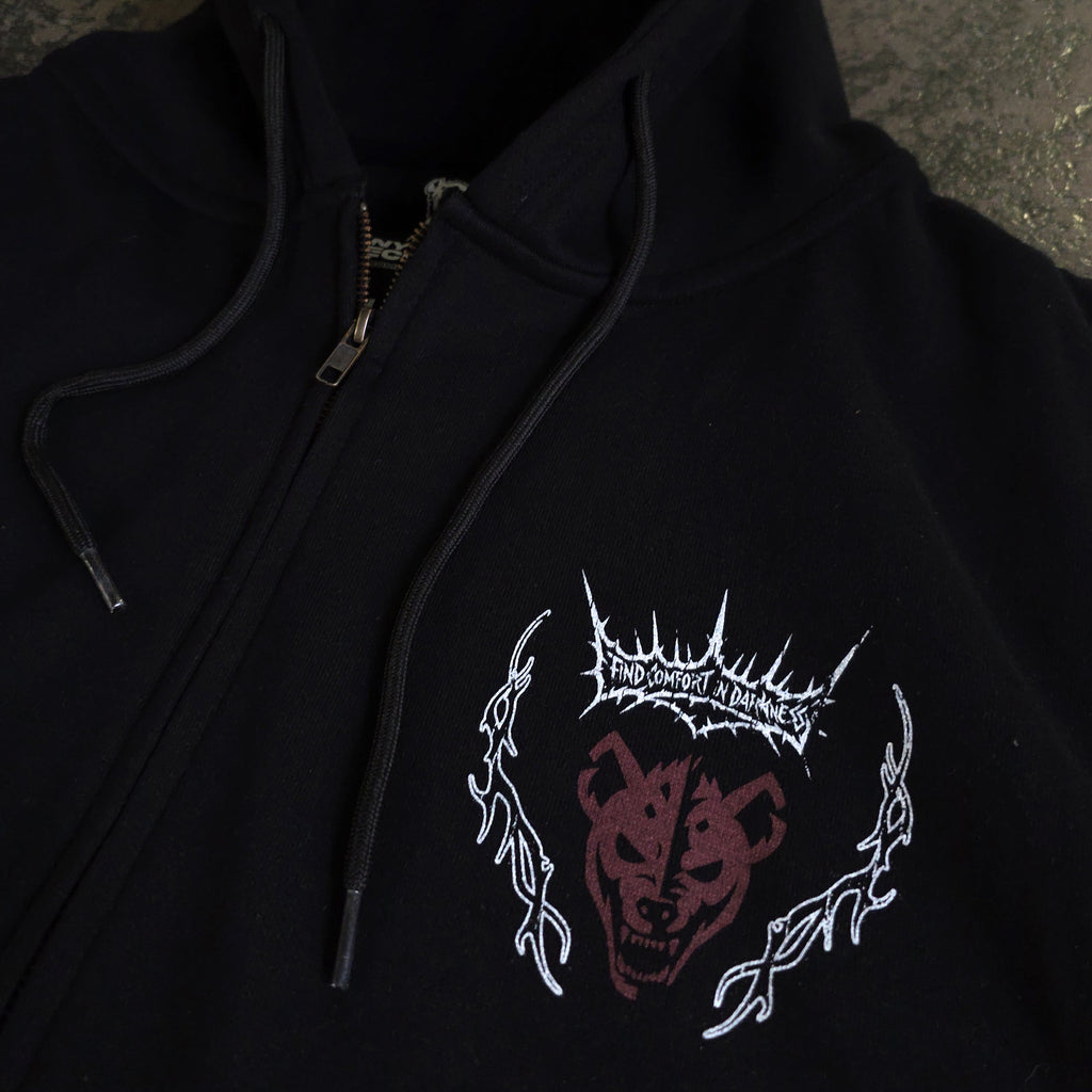 Mantra Zip Up Hoodie Any Means Necessary Clothing