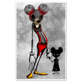 Mickey Massacre Print Any Means Necessary Clothing
