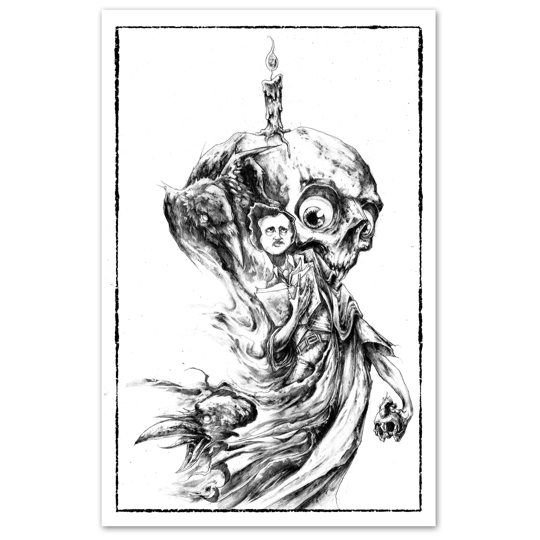 Poe Print Any Means Necessary Clothing
