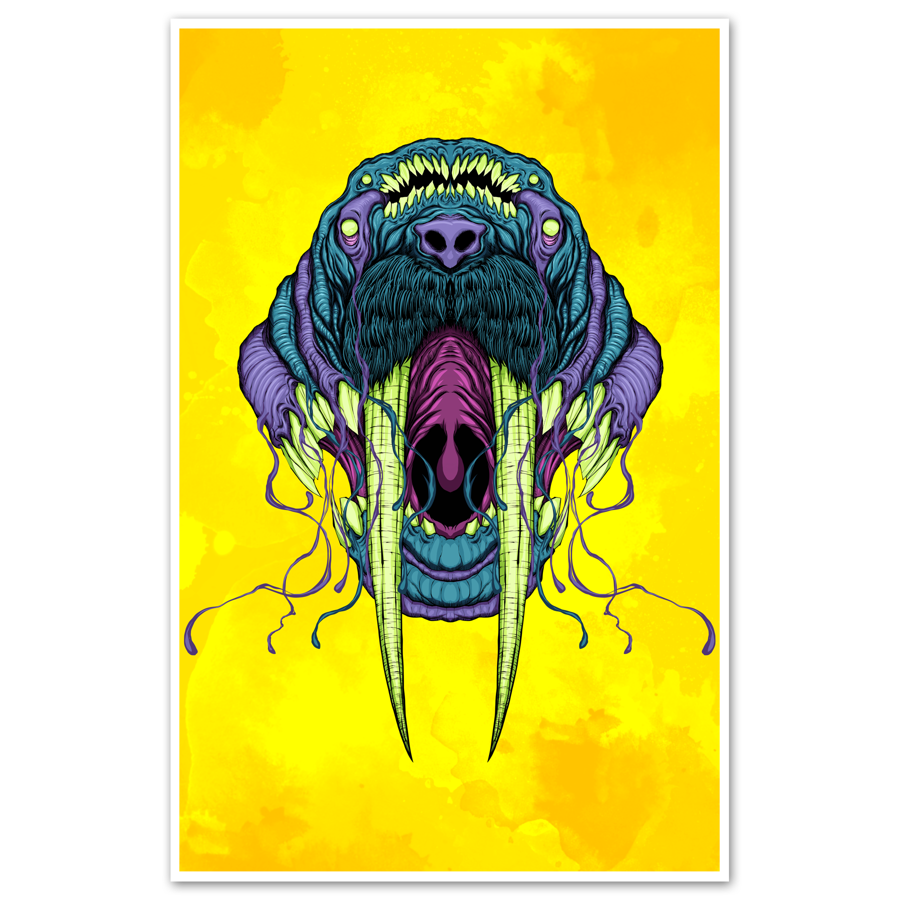 Walrus Print Any Means Necessary Clothing