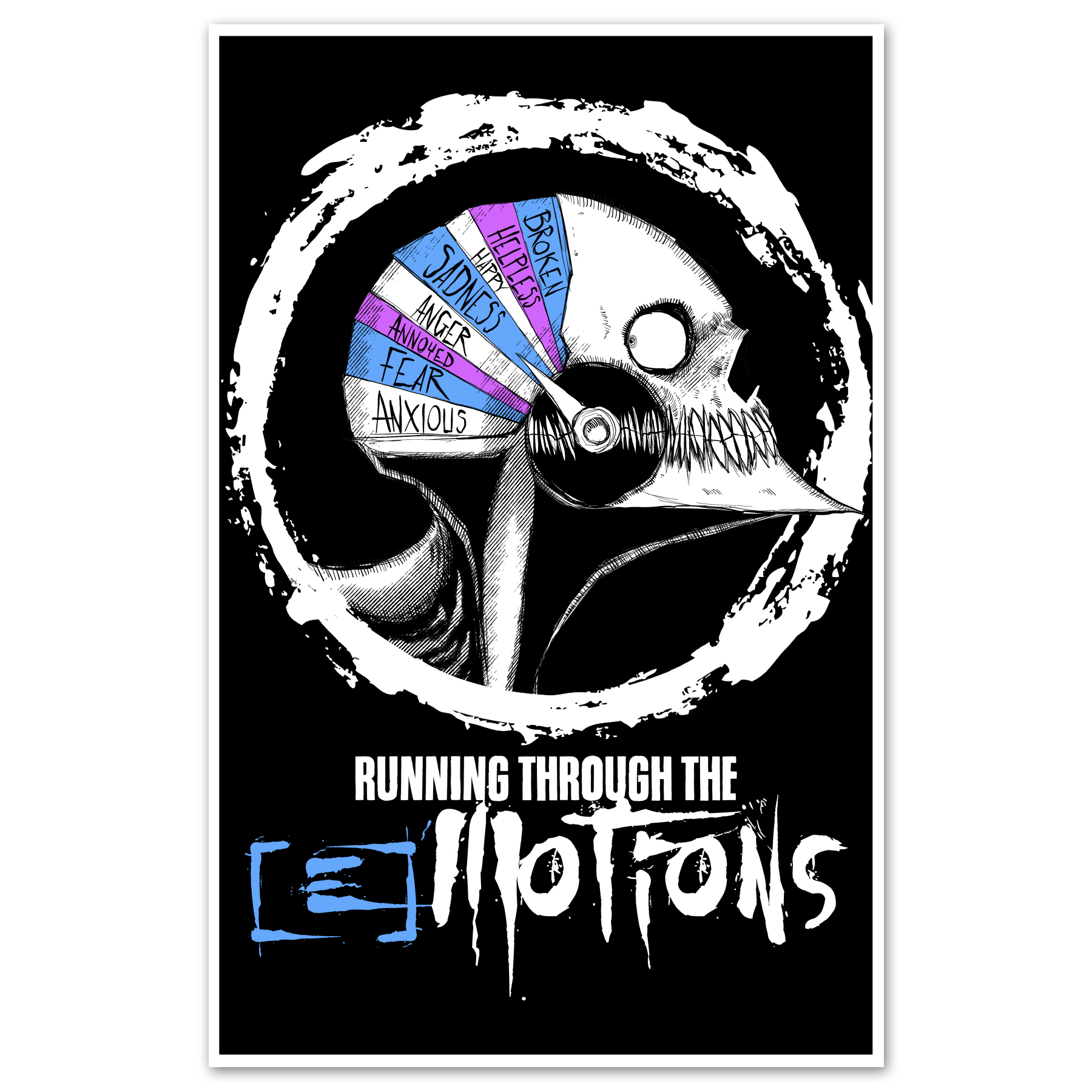 Running Emotions Print Any Means Necessary Clothing