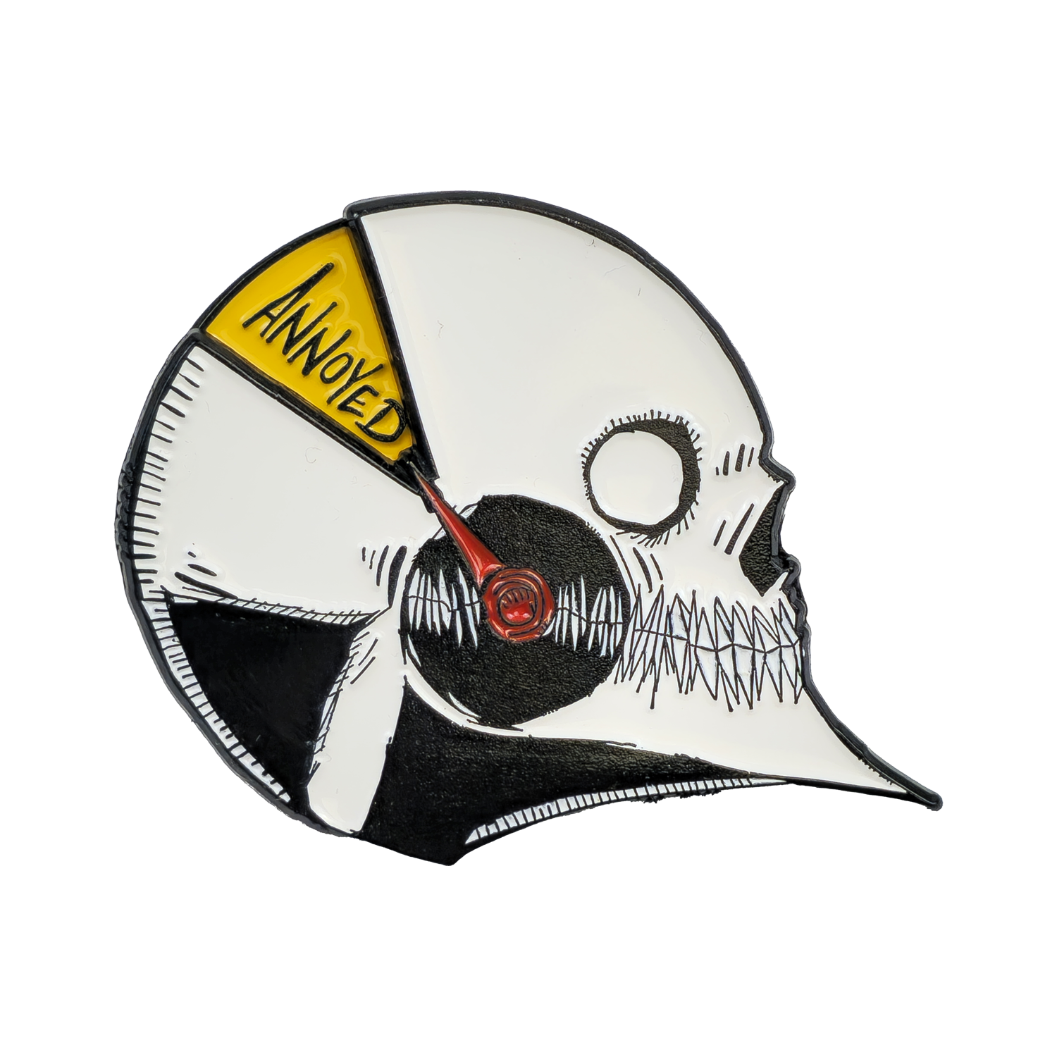 Running Emotions Enamel Pin Any Means Necessary Clothing