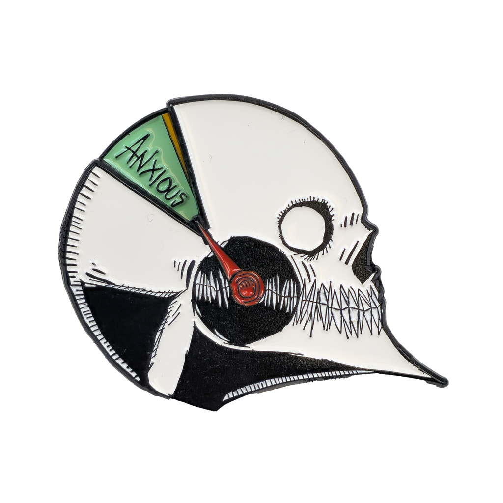 Running Emotions Enamel Pin Any Means Necessary Clothing