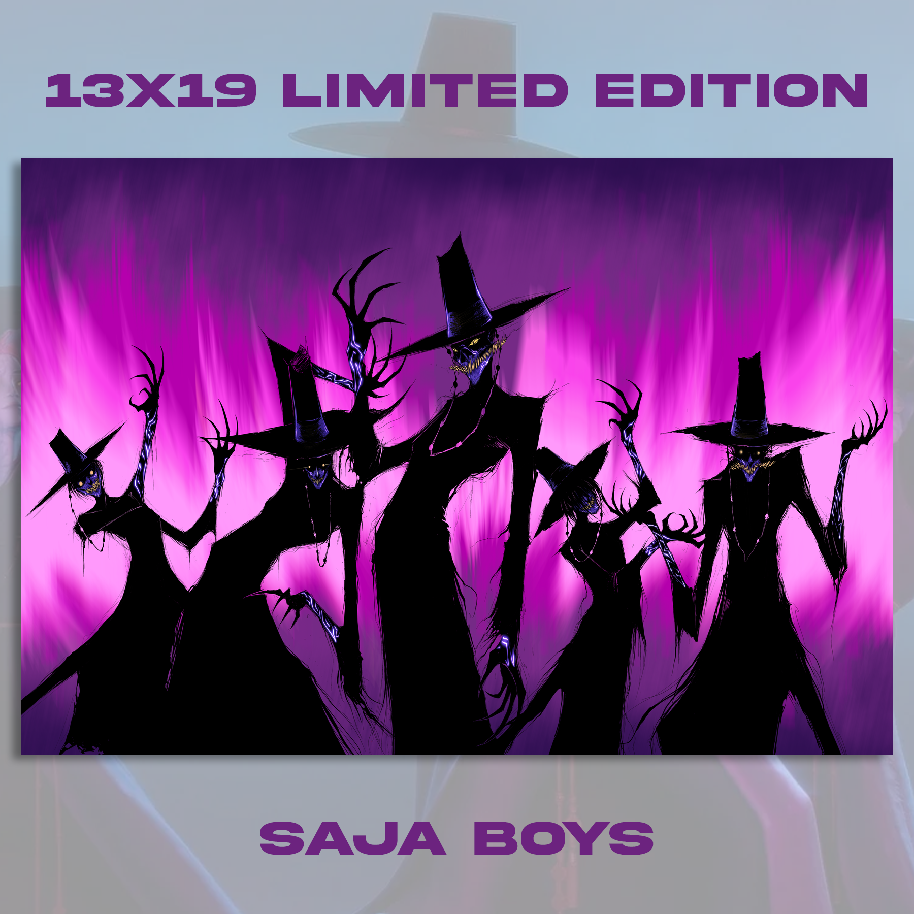 Saja Boys Limited Edition Print Any Means Necessary Clothing