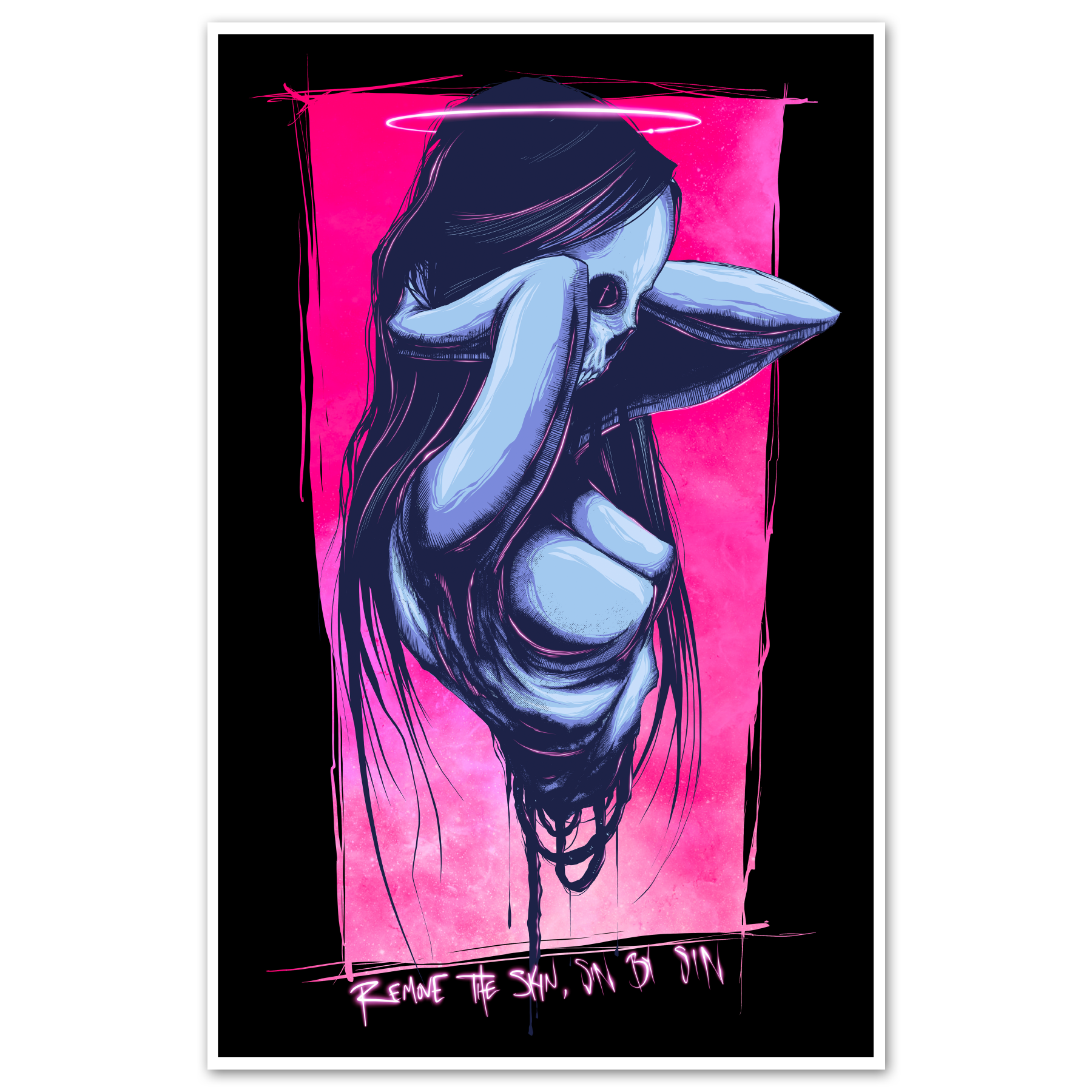 Sin by Sin Print Any Means Necessary Clothing