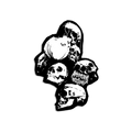 Skull Pile Sticker Any Means Necessary Clothing