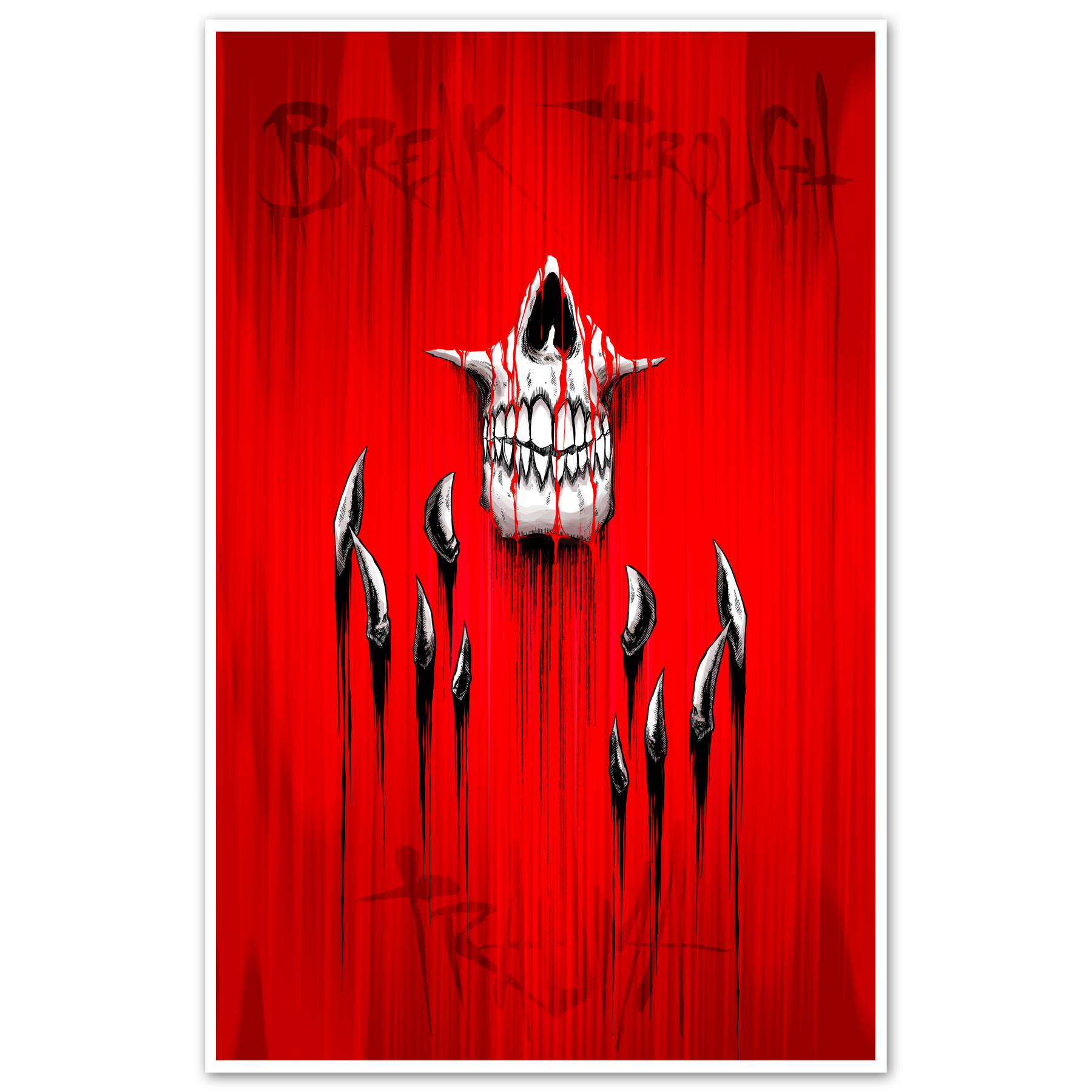 Trauma Print Any Means Necessary Clothing