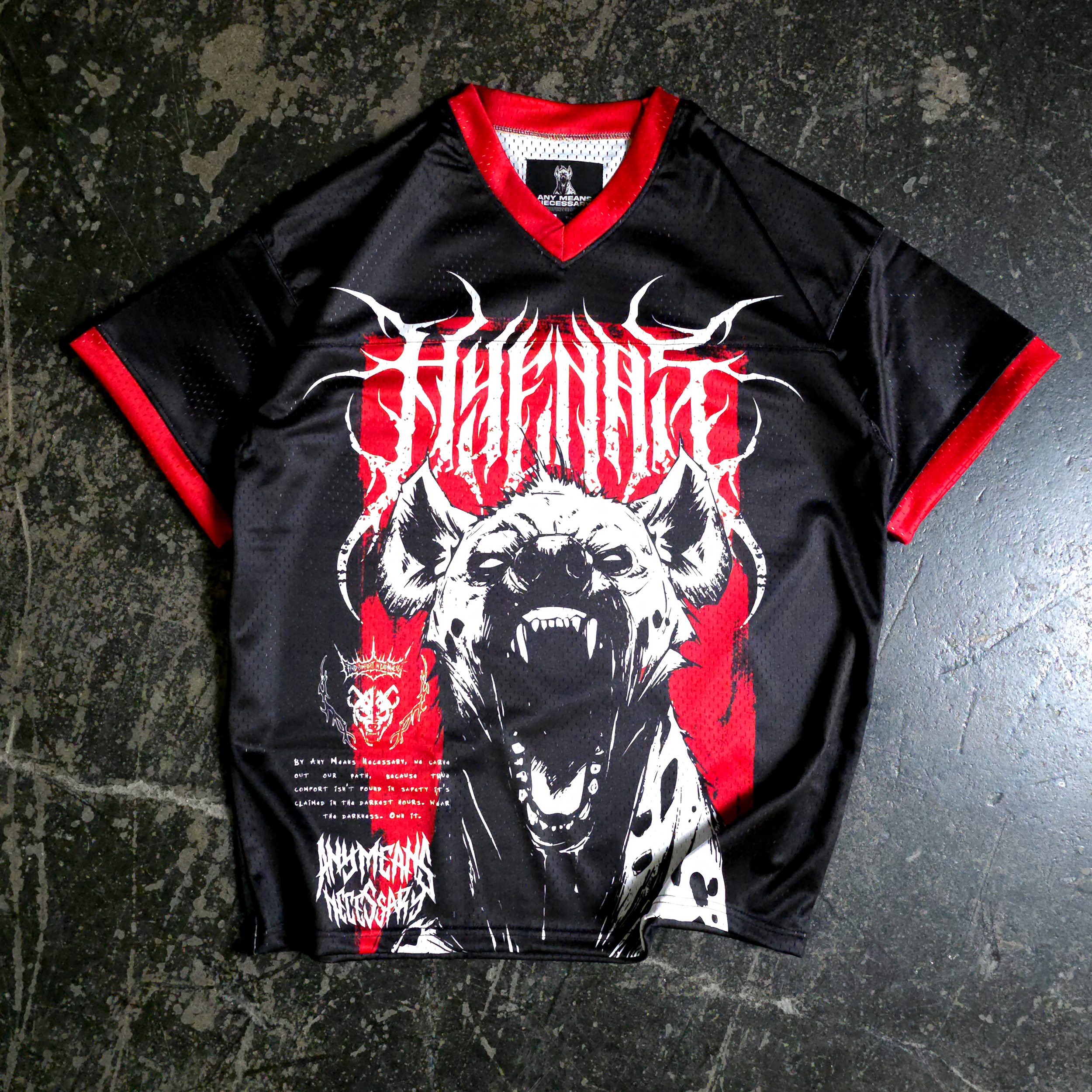 War Call Oversized Jersey Any Means Necessary Clothing