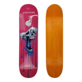 Wicked Out Skateboard Pink Any Means Necessary Clothing