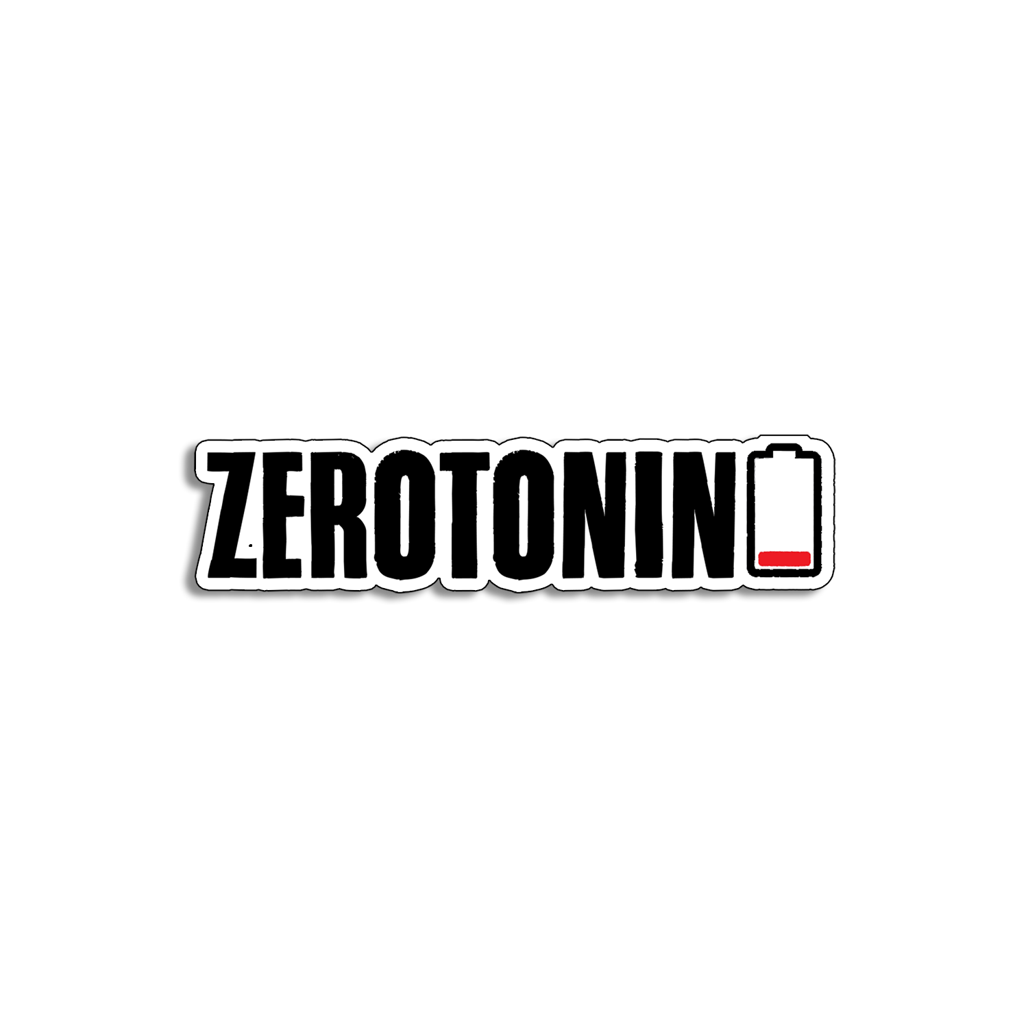 Zerotonin Sticker Any Means Necessary Clothing