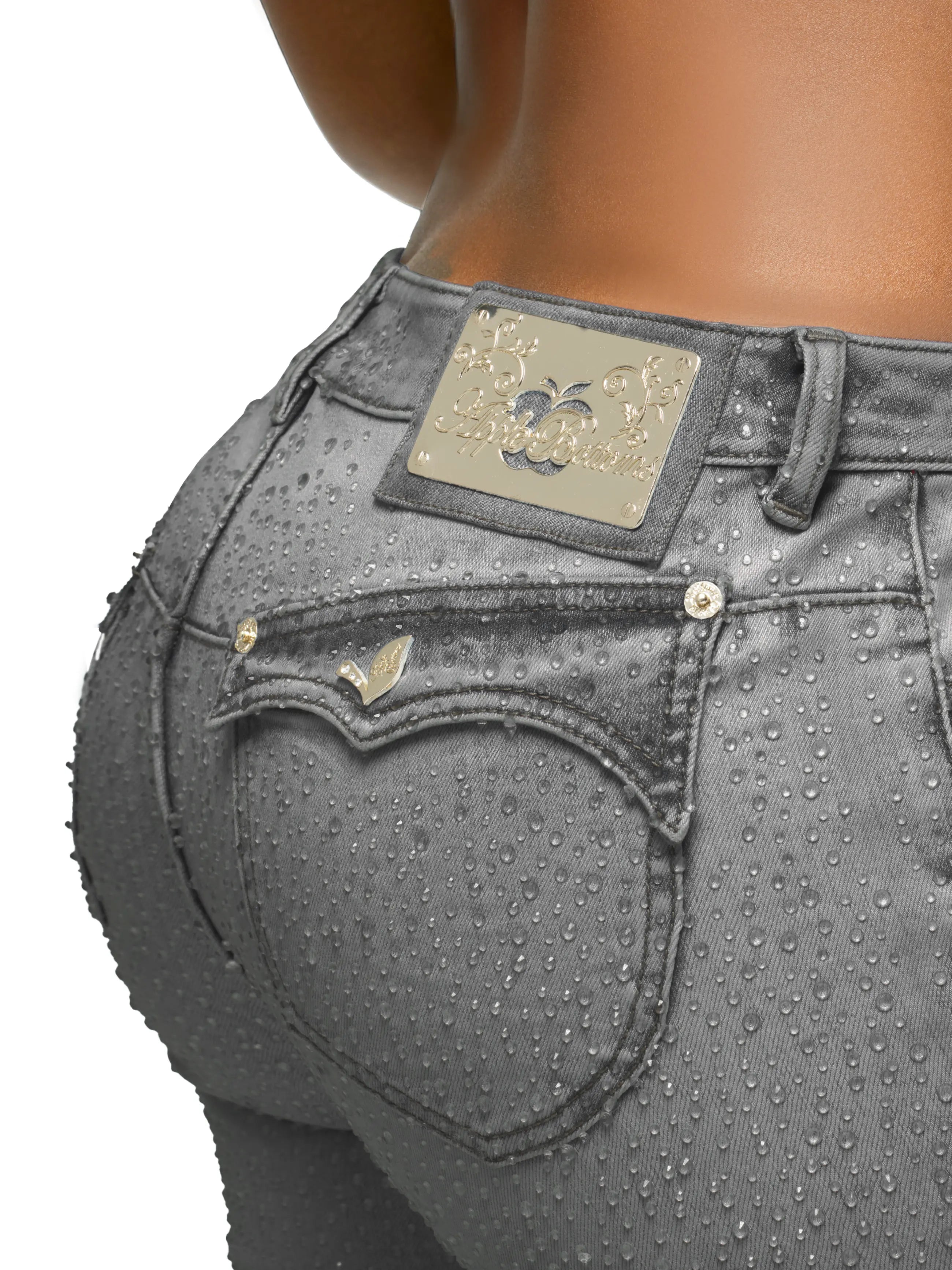 Rain on Me Jean - Slate Apple Bottom Jeans